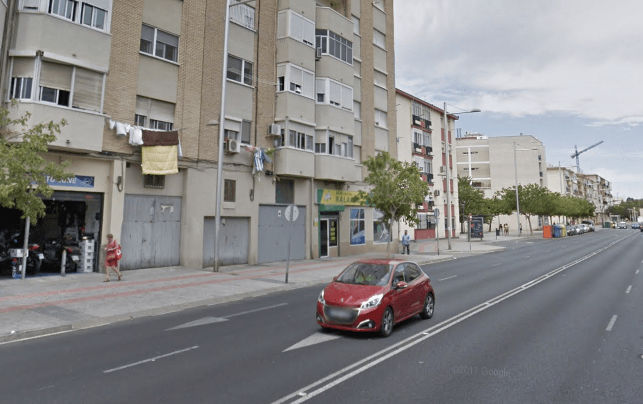 Avenida Juan Carlos I, en una imagen de Google Maps.