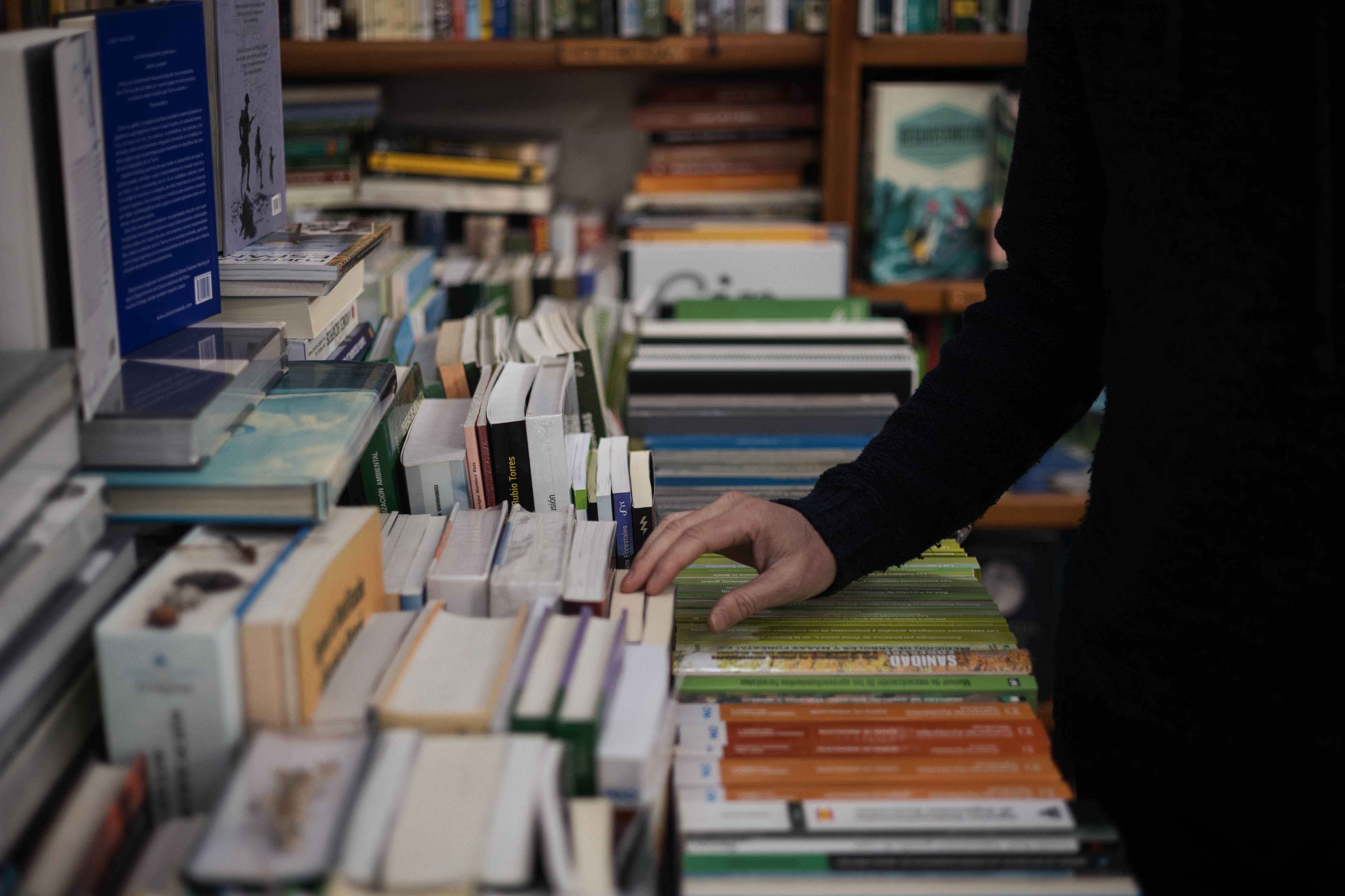 Imagen de una librería.