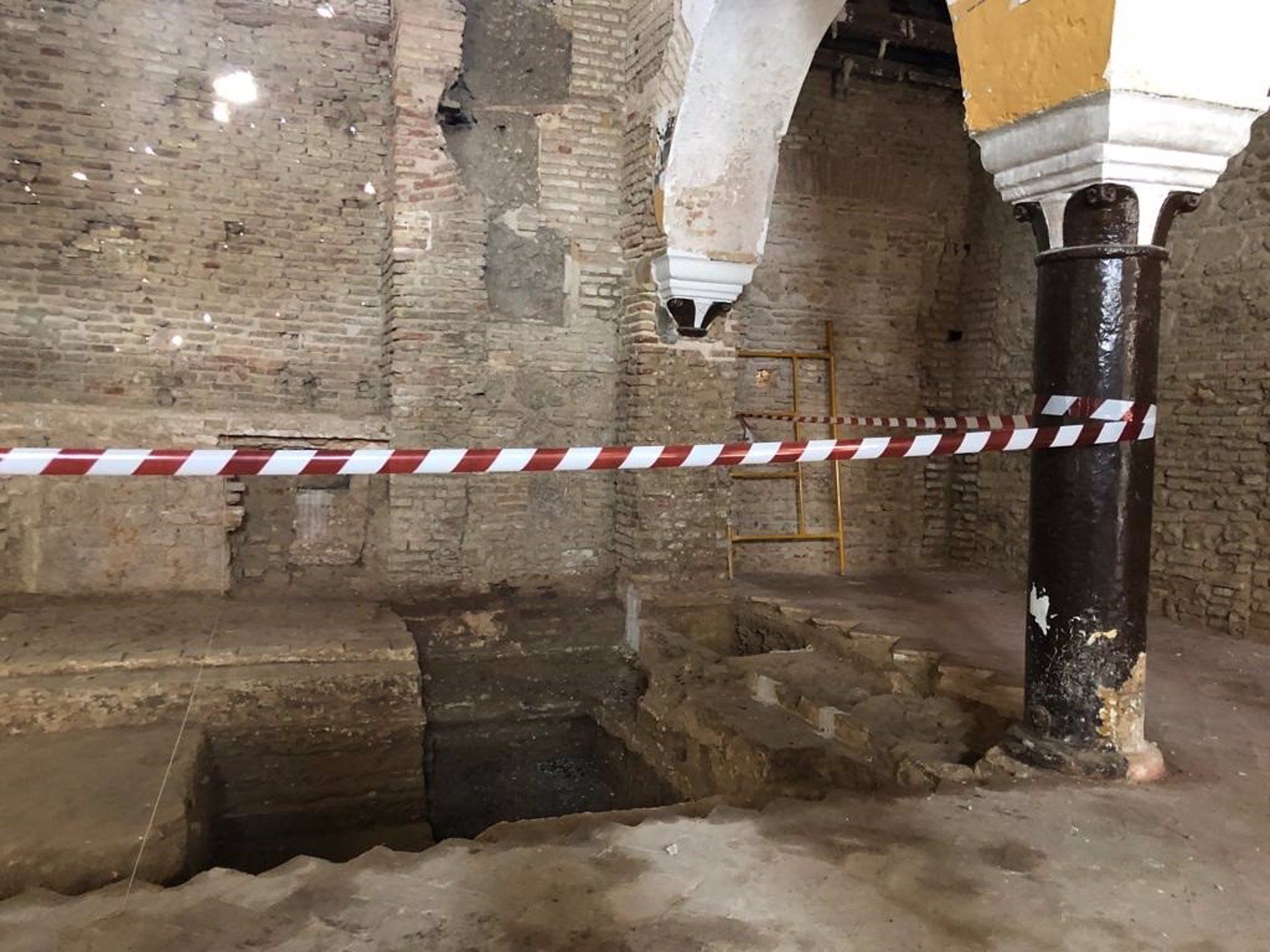 El complejo sinagogal descubierto en Utrera.