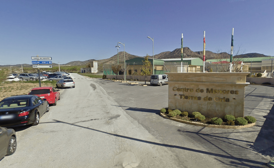 El centro de menores de Oria, en una imagen de Google Maps.