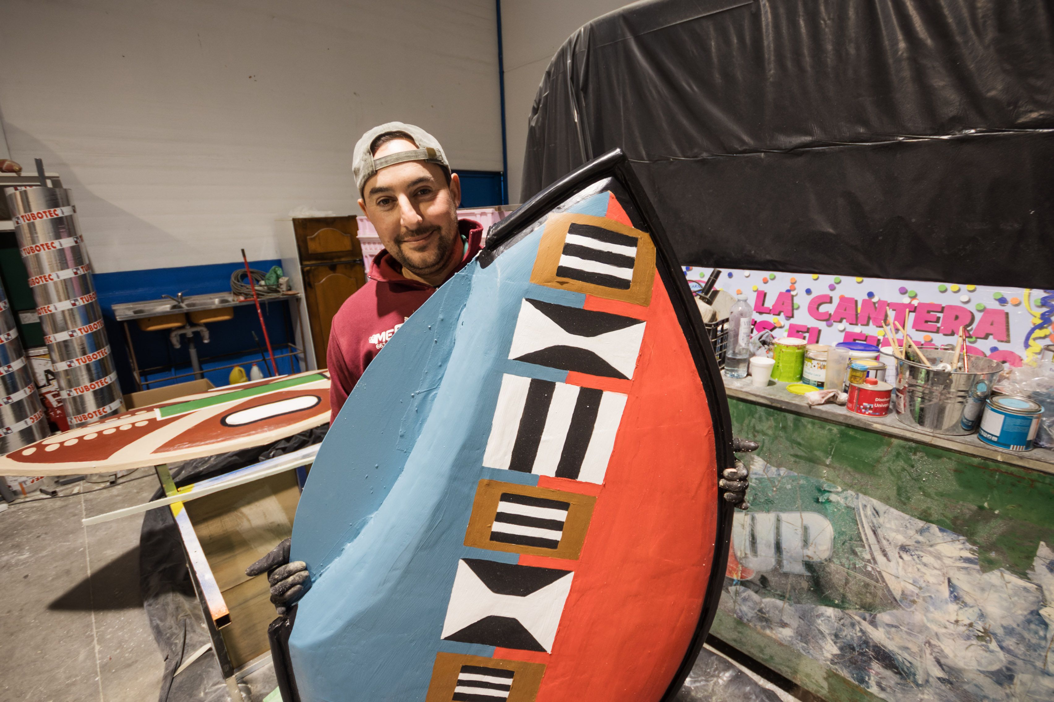 Vicente Sierra, un amante del Carnaval de Bornos.