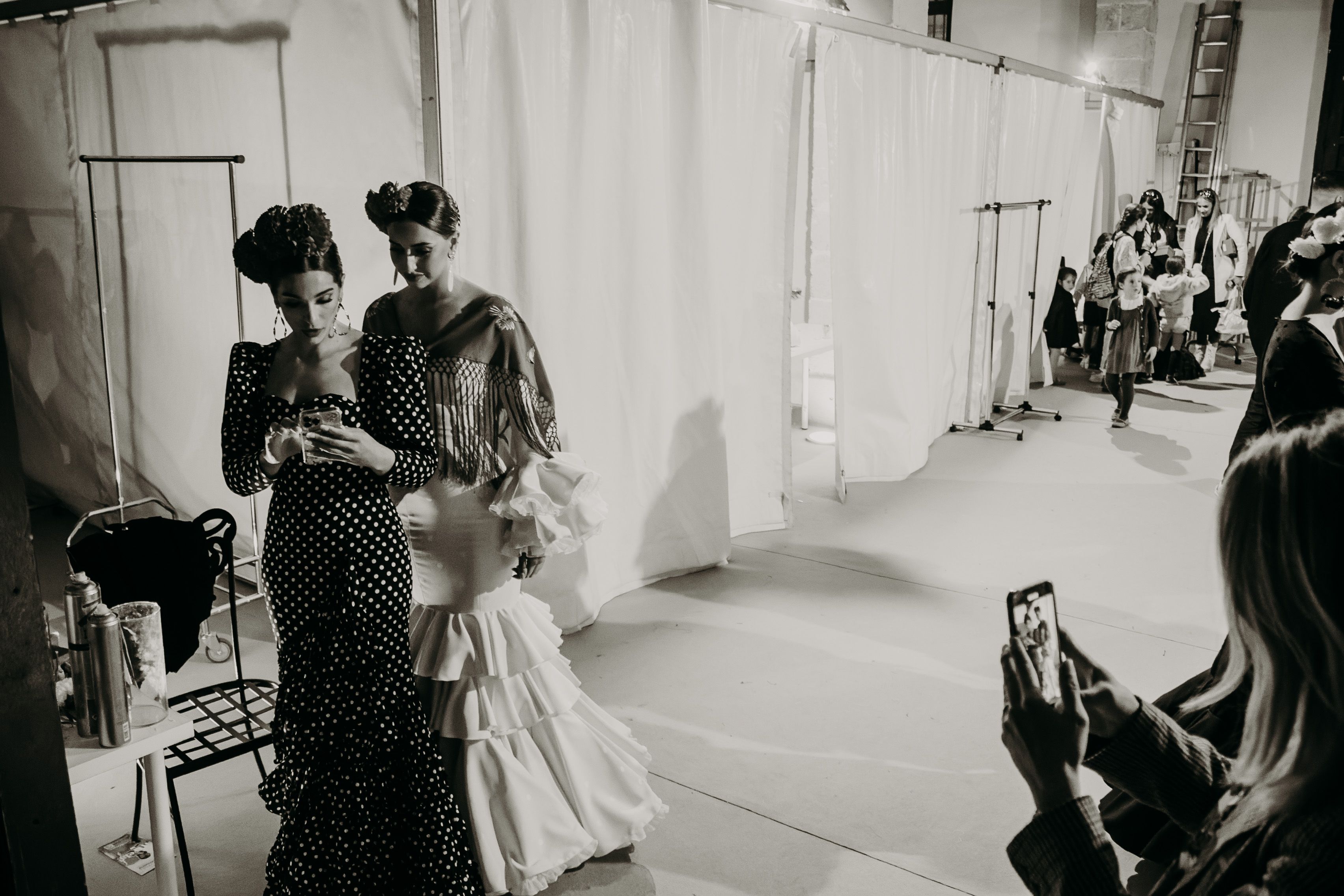 Detrás de la pasarela flamenca 2023.