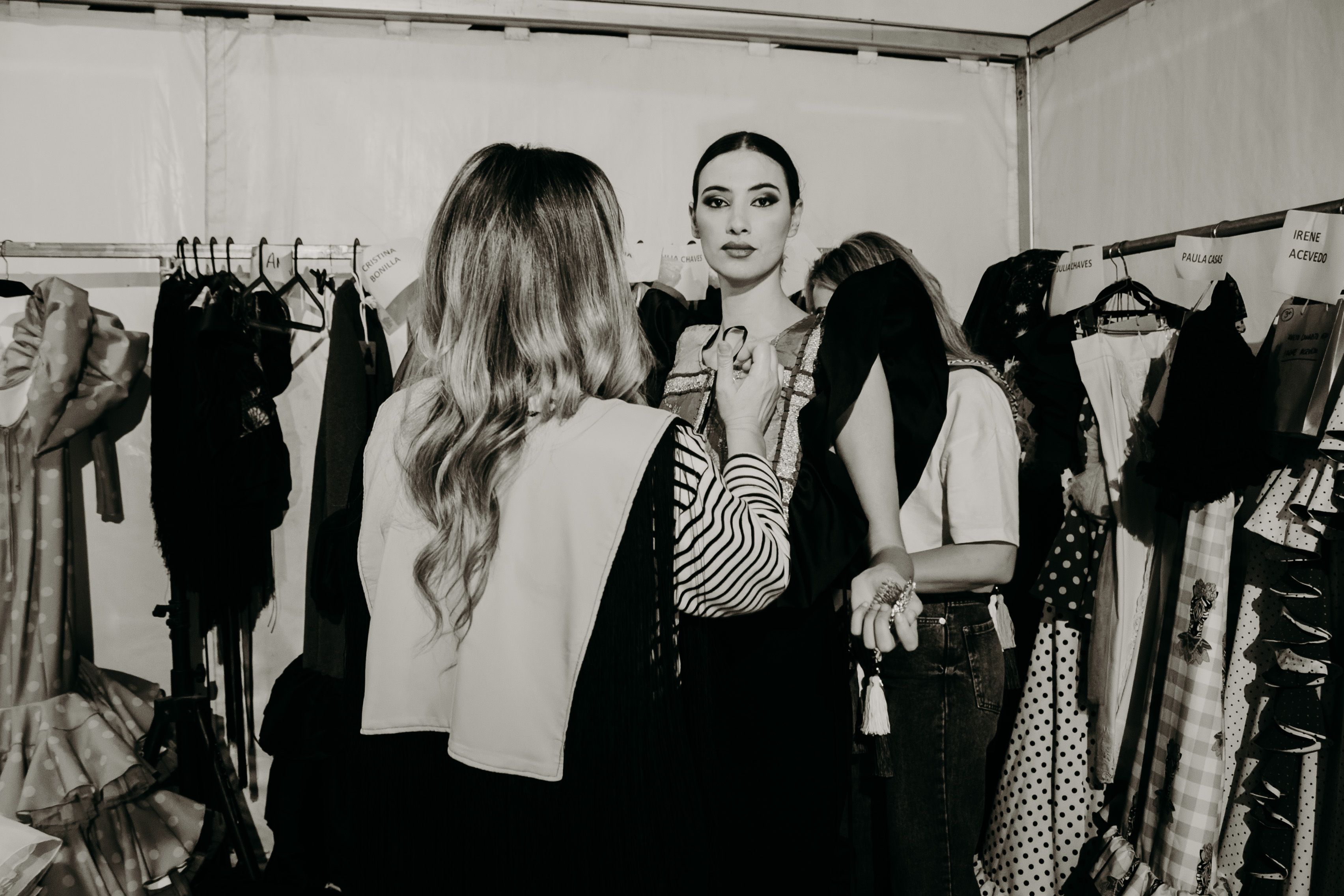 Detrás de la pasarela flamenca 2023.