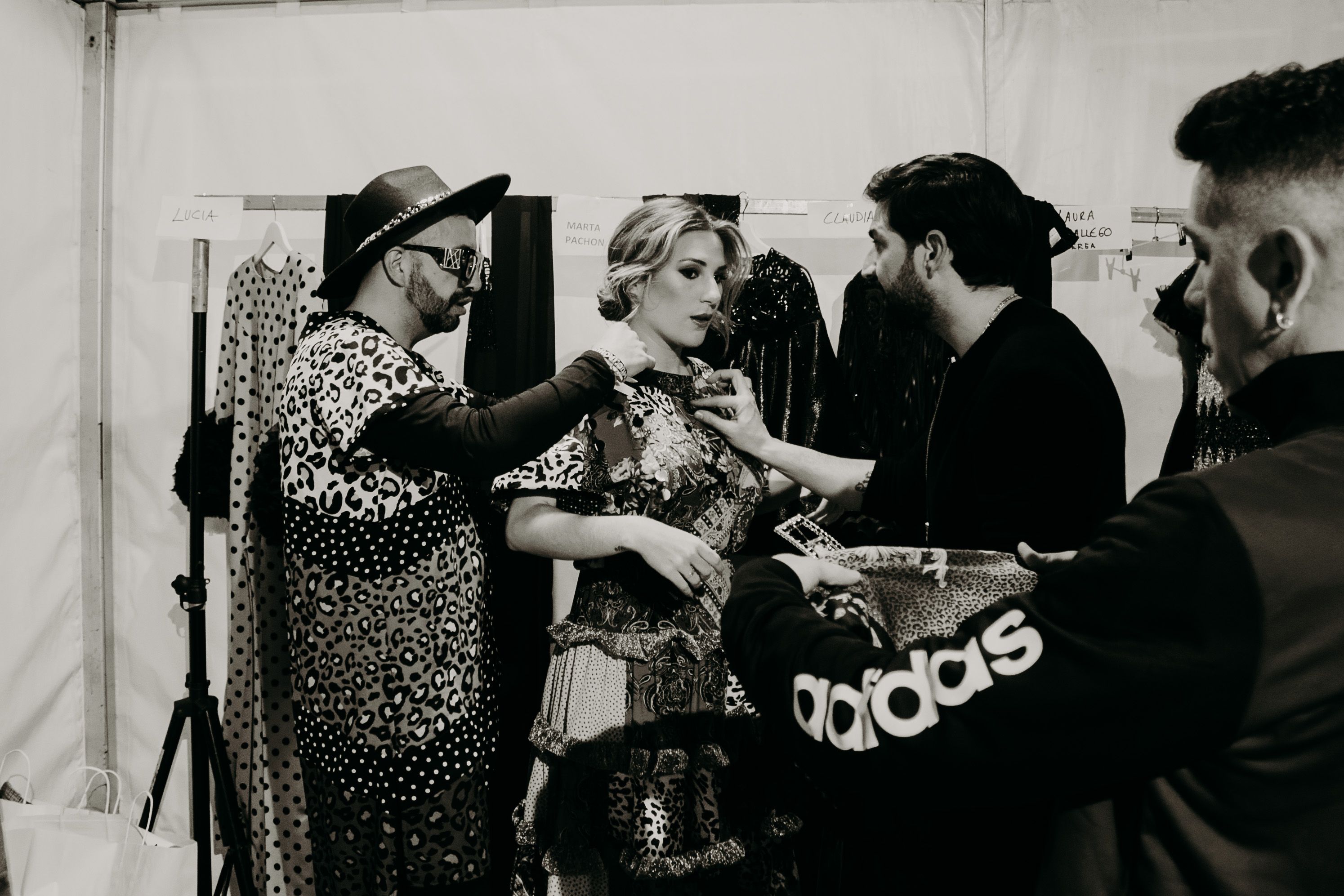 Detrás de la pasarela flamenca 2023.