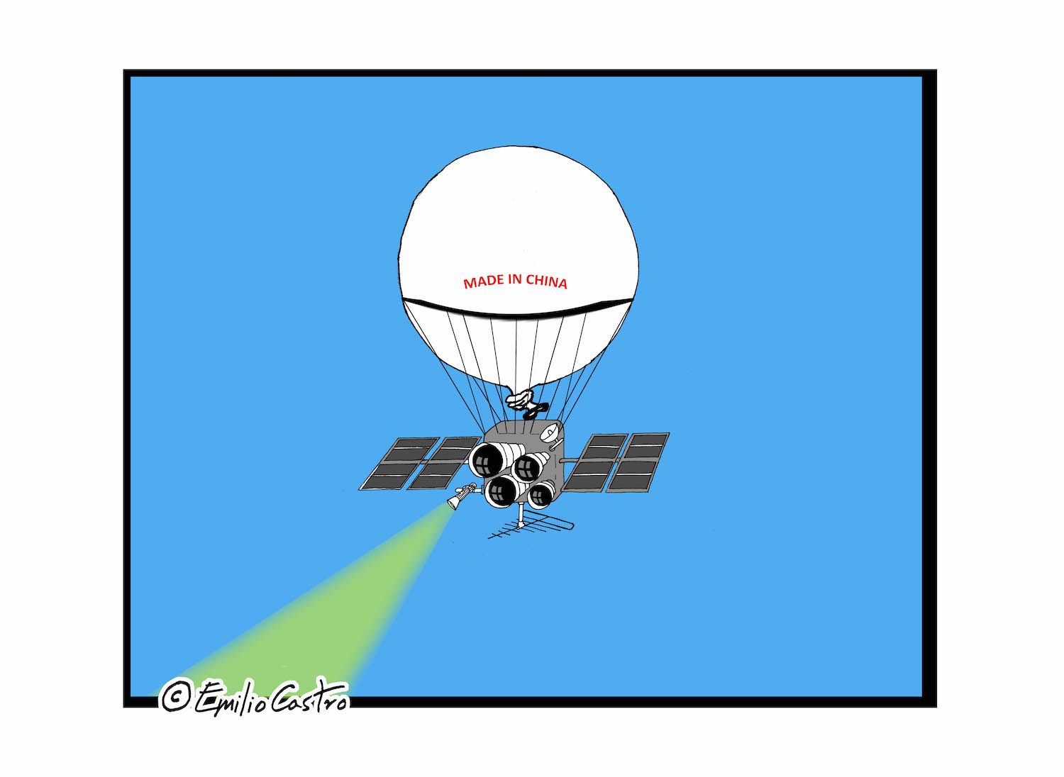 'El globo', por Emilio Castro.