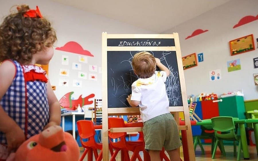 Una escuela infantil de Andalucía, donde está paralizada la cobertura de vacantes y sustituciones.