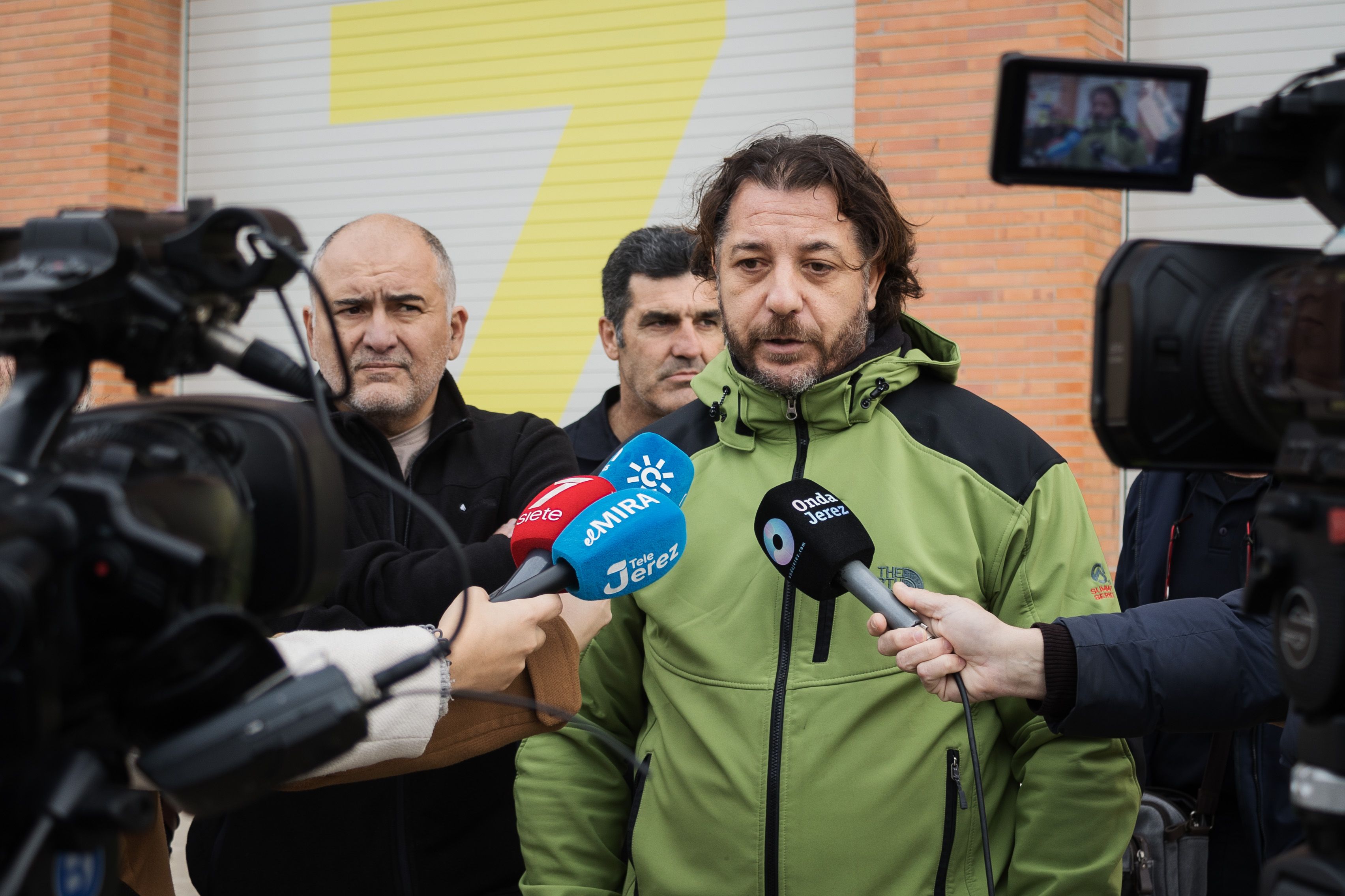 Manifestación del cuerpo de bomberos de Cádiz por una RPT justa.