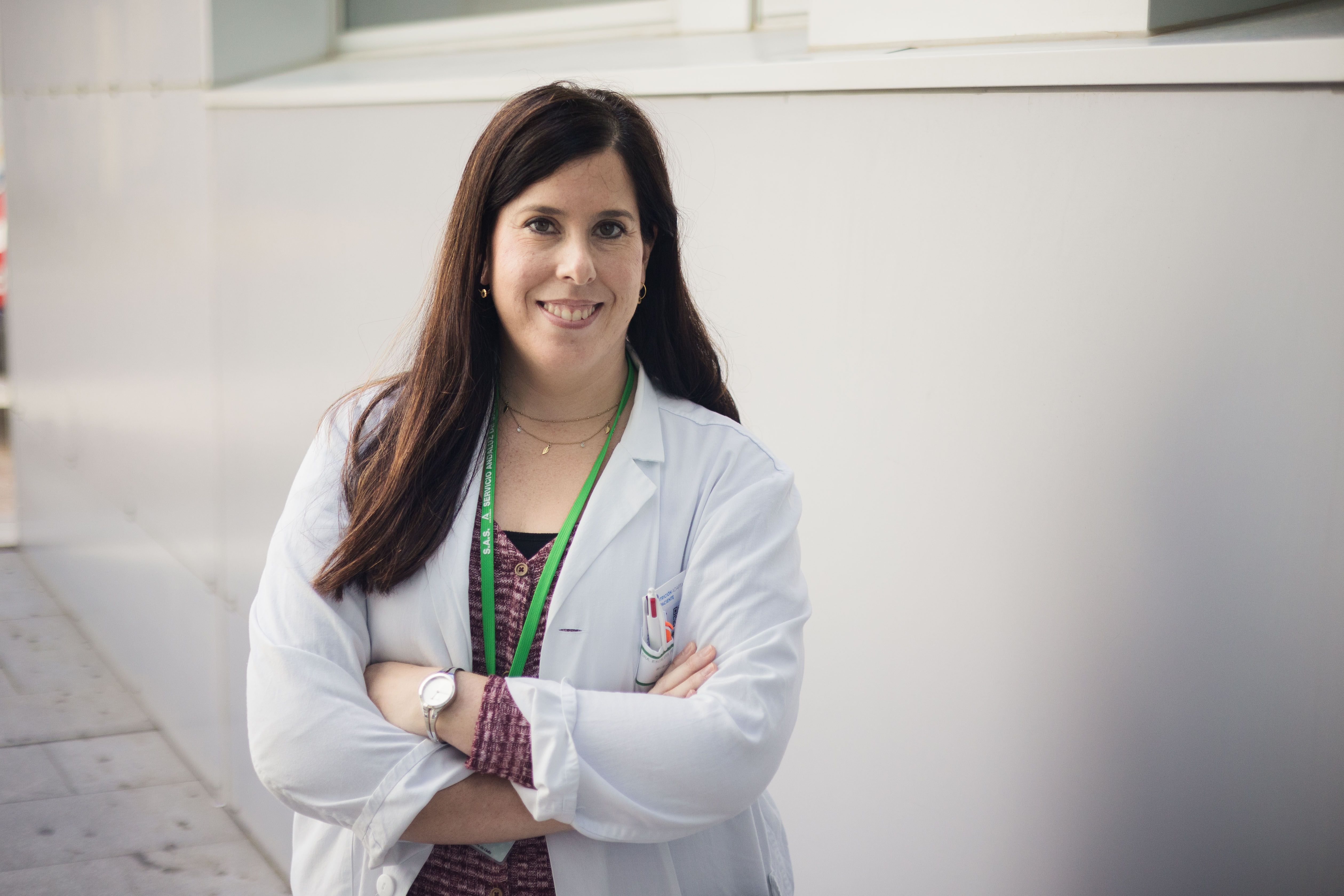 Raquel, cirujana y tutora en el Hospital de Jerez. 