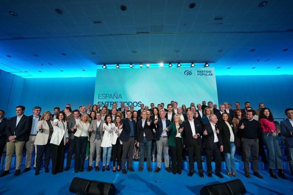 Acto de presentación de los candidatos del PP en Sevilla. 