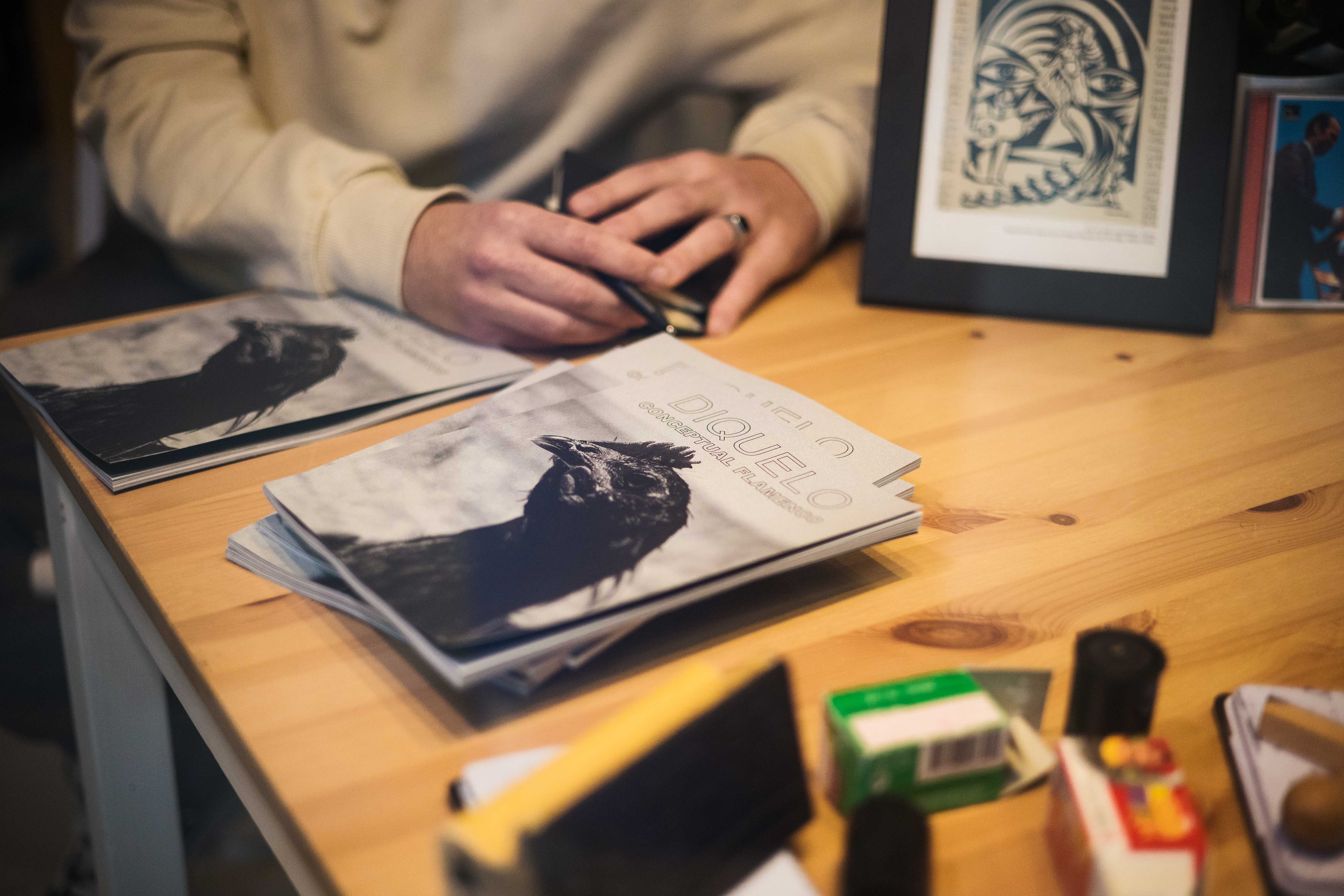 Detalle de la revista 'Diquelo'. 