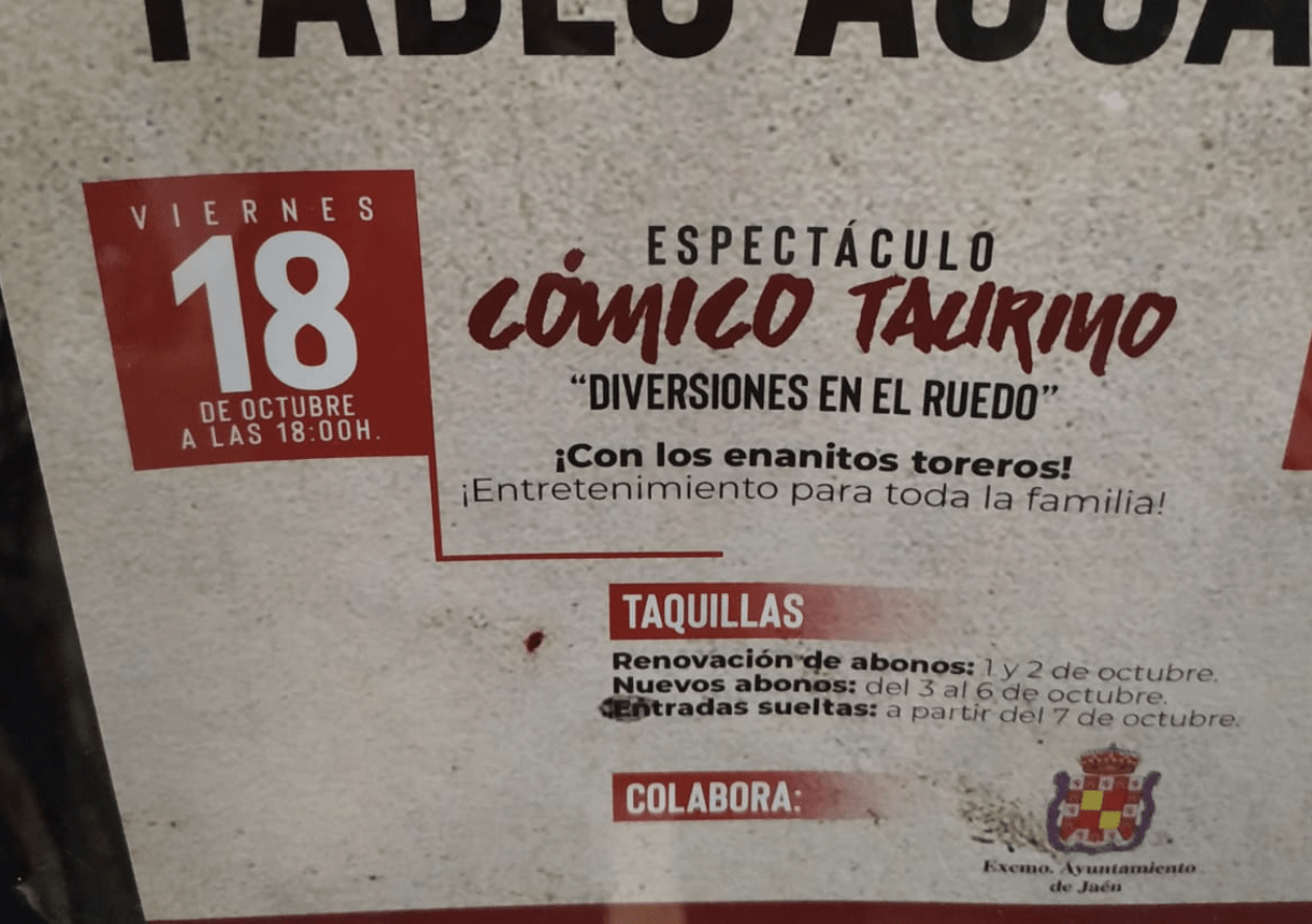 Cartel anunciador del evento en el que se puede leer que el Ayuntamiento colabora.