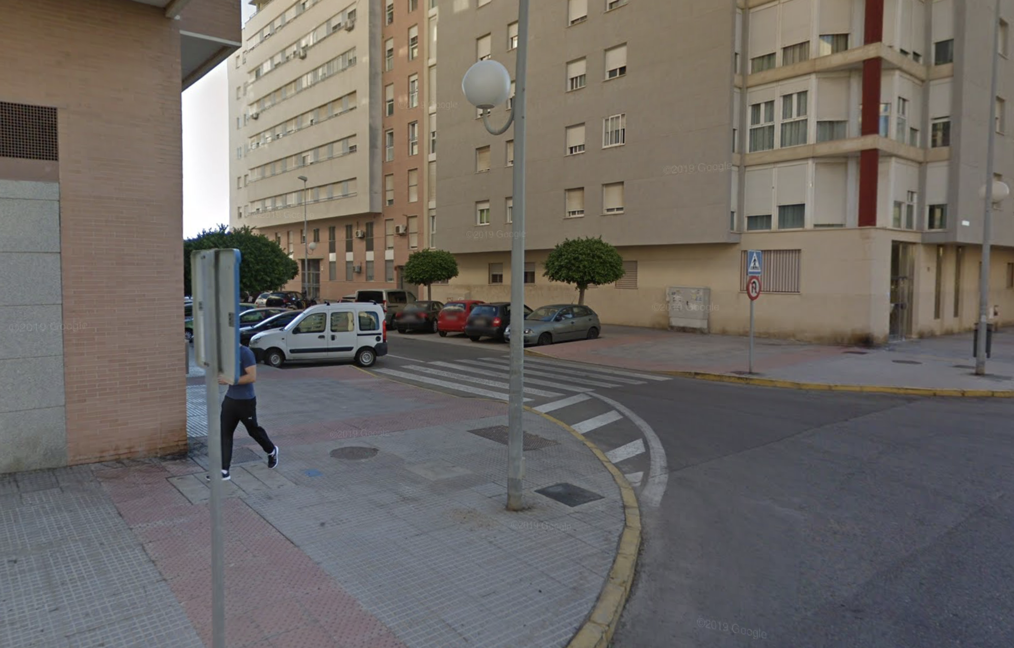 Calle América, en una imagen de Google Maps.
