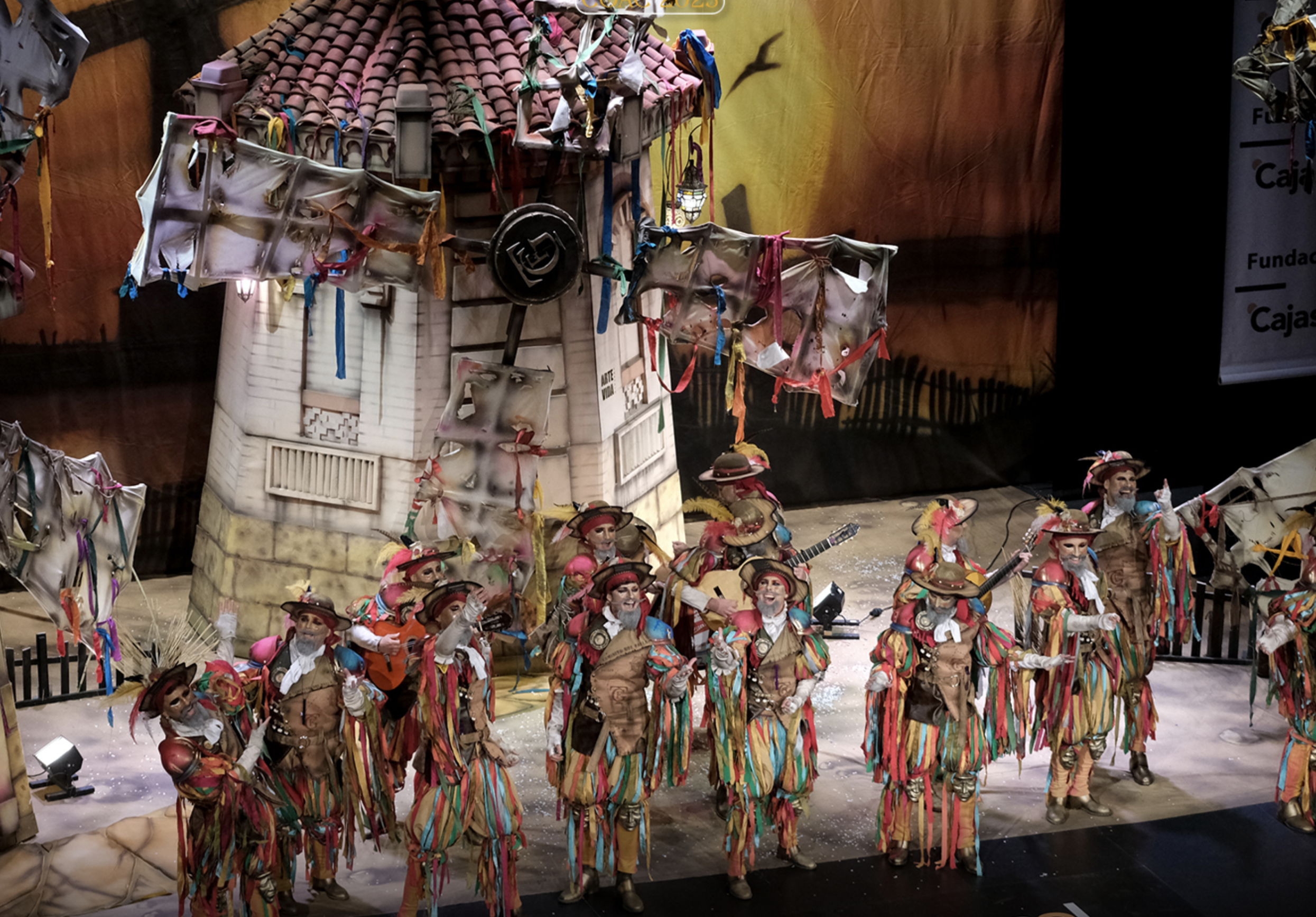 La comparsa de Tino Tovar 'Caminito del Falla' en el COAC 2023. LACOMPARSADETINOTOVAR La comparsa de Tino Tovar 'Caminito del Falla' en el COAC 2023. LACOMPARSADETINOTOVAR