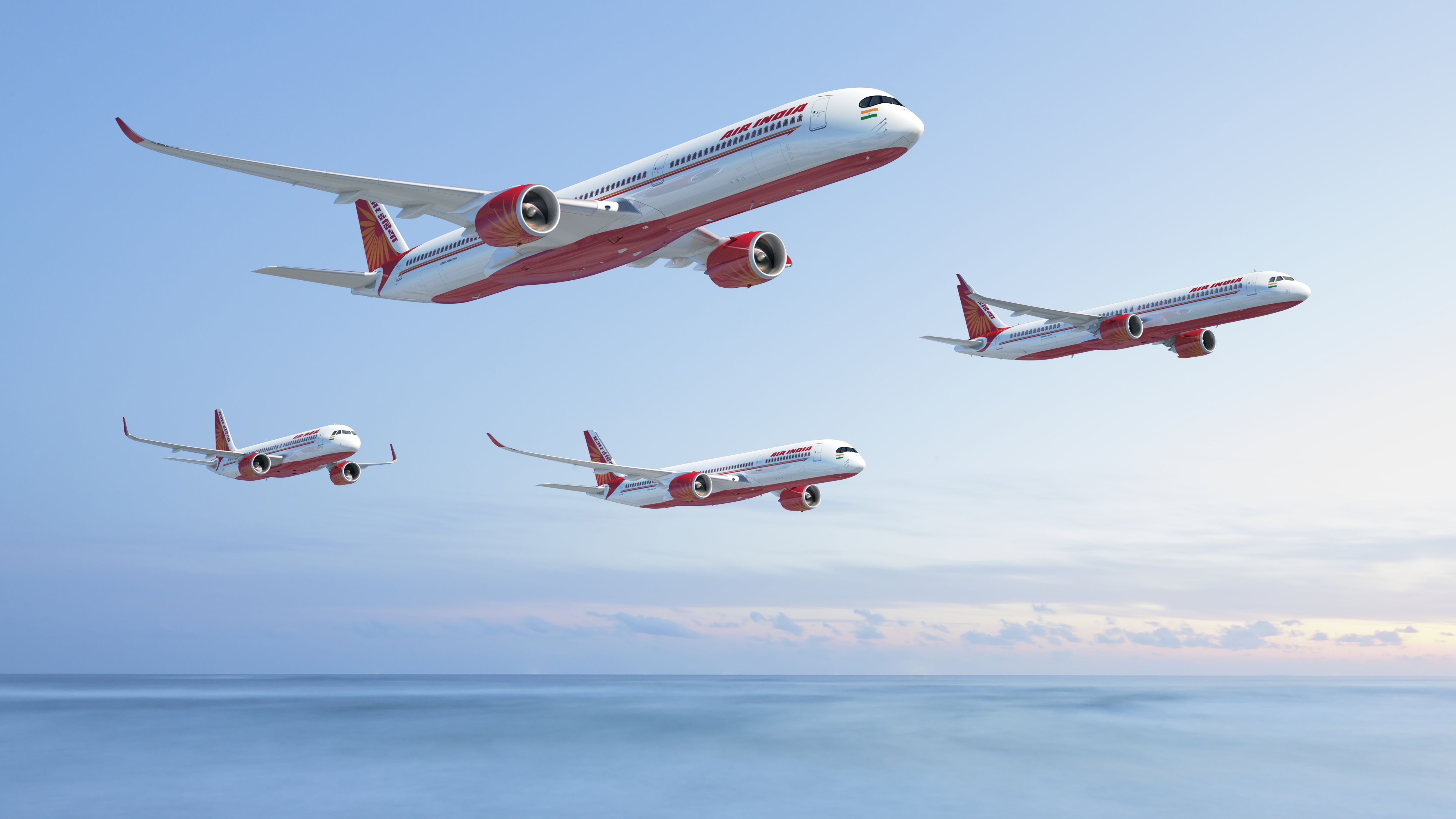 Air India, propiedad del Grupo Tata, ha anunciado su compromiso de ordenar 250 aviones Airbus para impulsar sus operaciones nacionales e internacionales AIRBUS