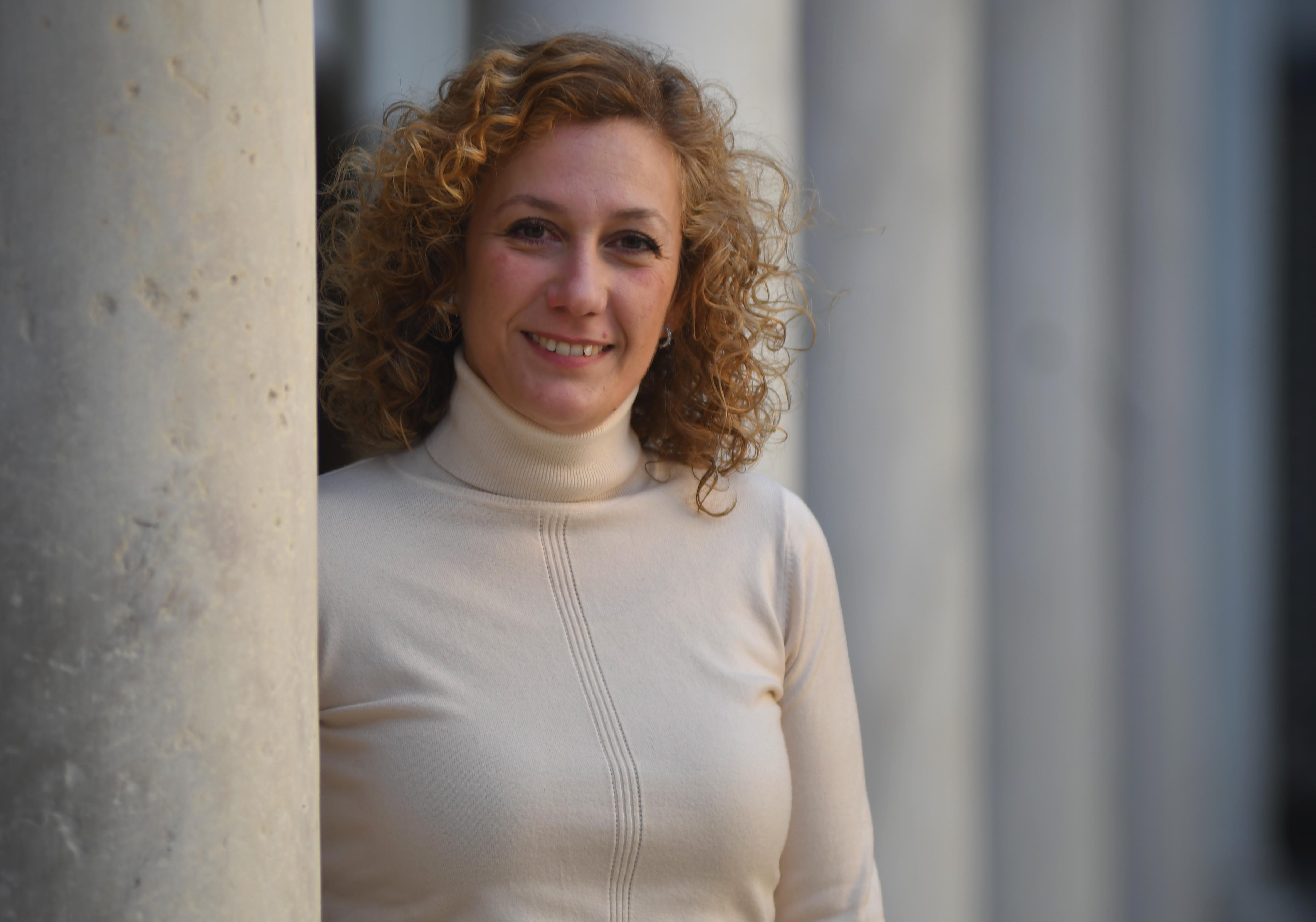 Susana Hormillo, candidata de Podemos e IU a la Alcaldía de Sevilla.