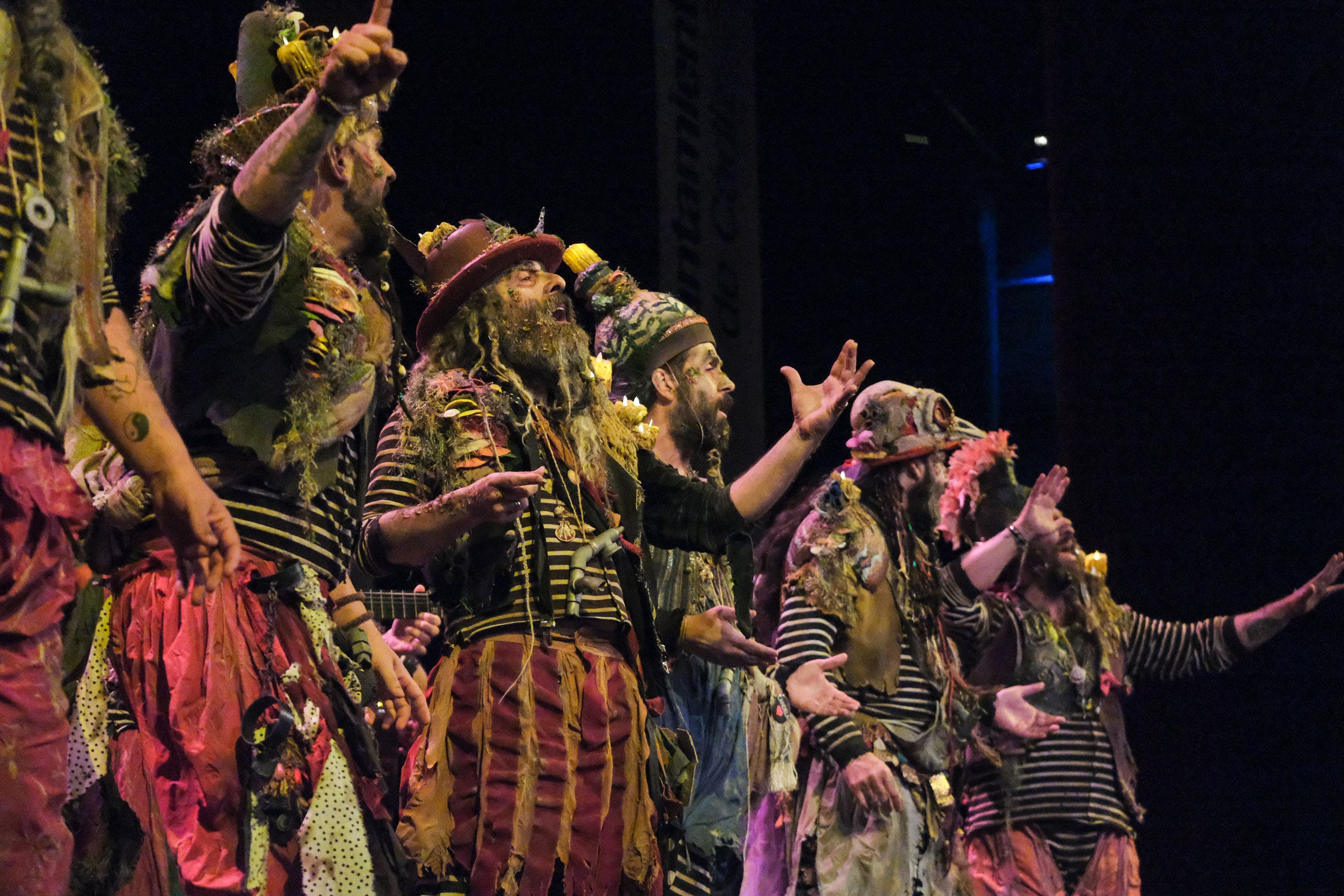 Comparsa de Martínez Ares, que volverá a actuar en vivo y en directo como colofón al Carnaval de Cádiz.