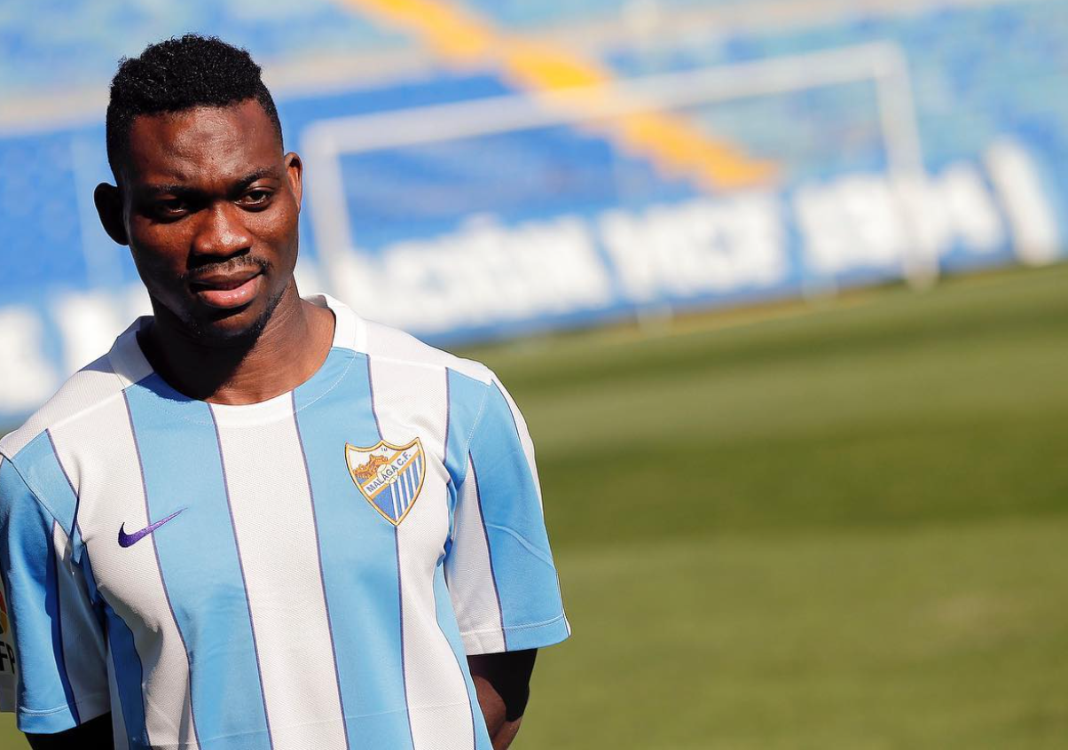 El ex futbolista del Málaga Christian Atsu.