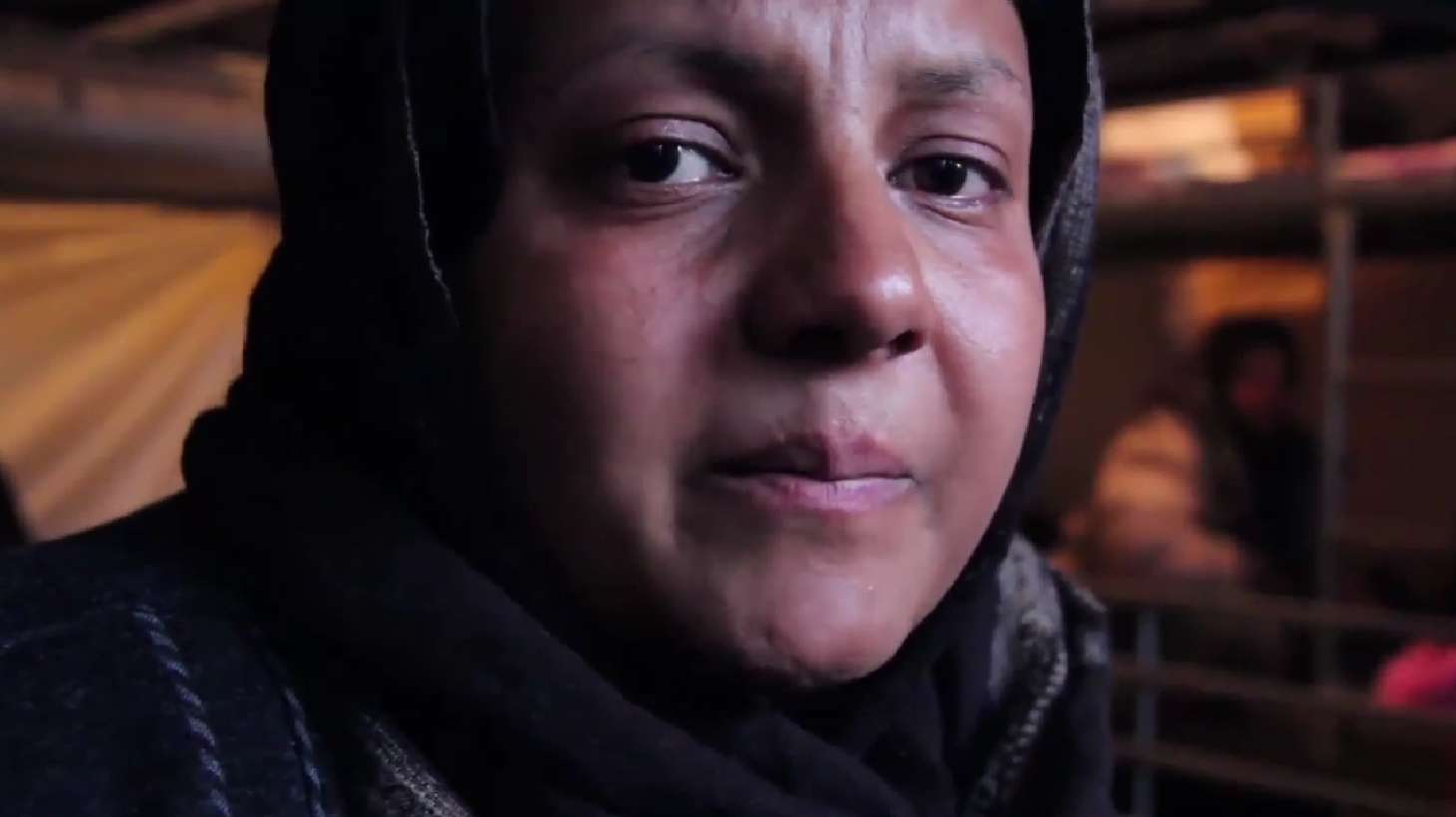 Una mujer refugiada afgana, en una imagen de Médicos sin fronteras.