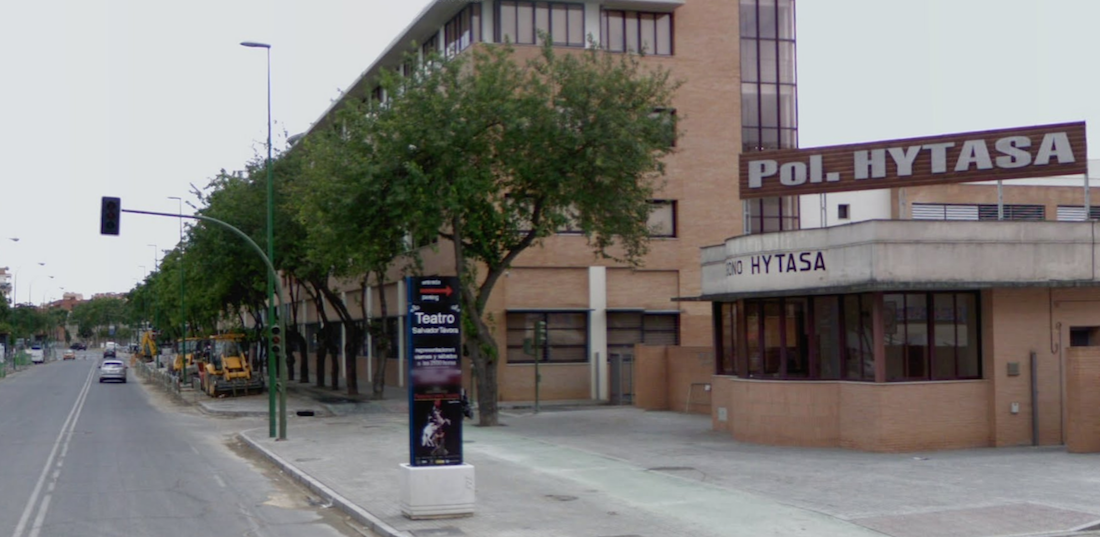 Una imagen de Google Maps de la avenida de Hytasa.