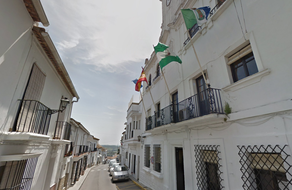El Ayuntamiento de Jimena, en una imagen de Google Maps.