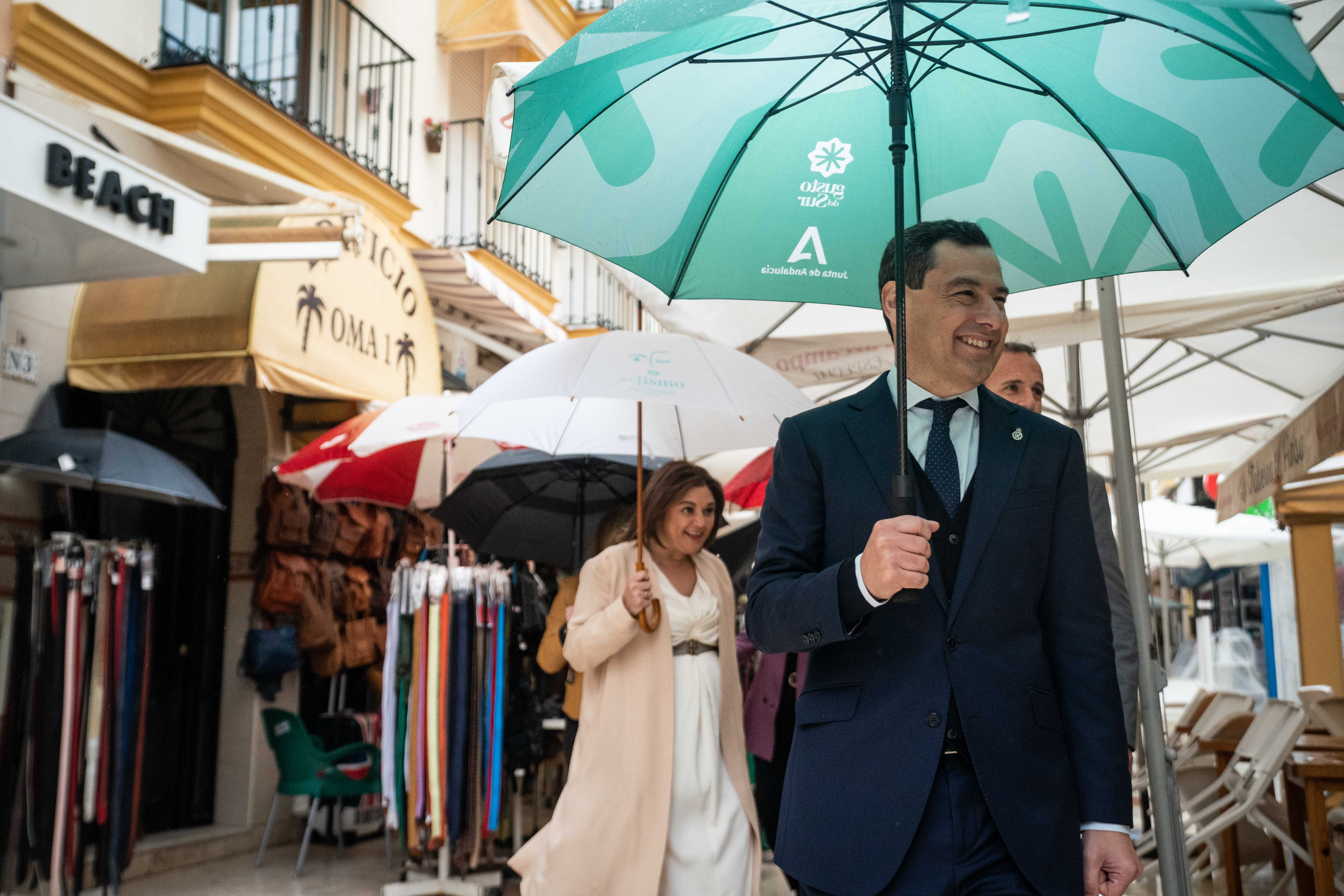 Juanma Moreno, presidente de la Junta de Andalucía.