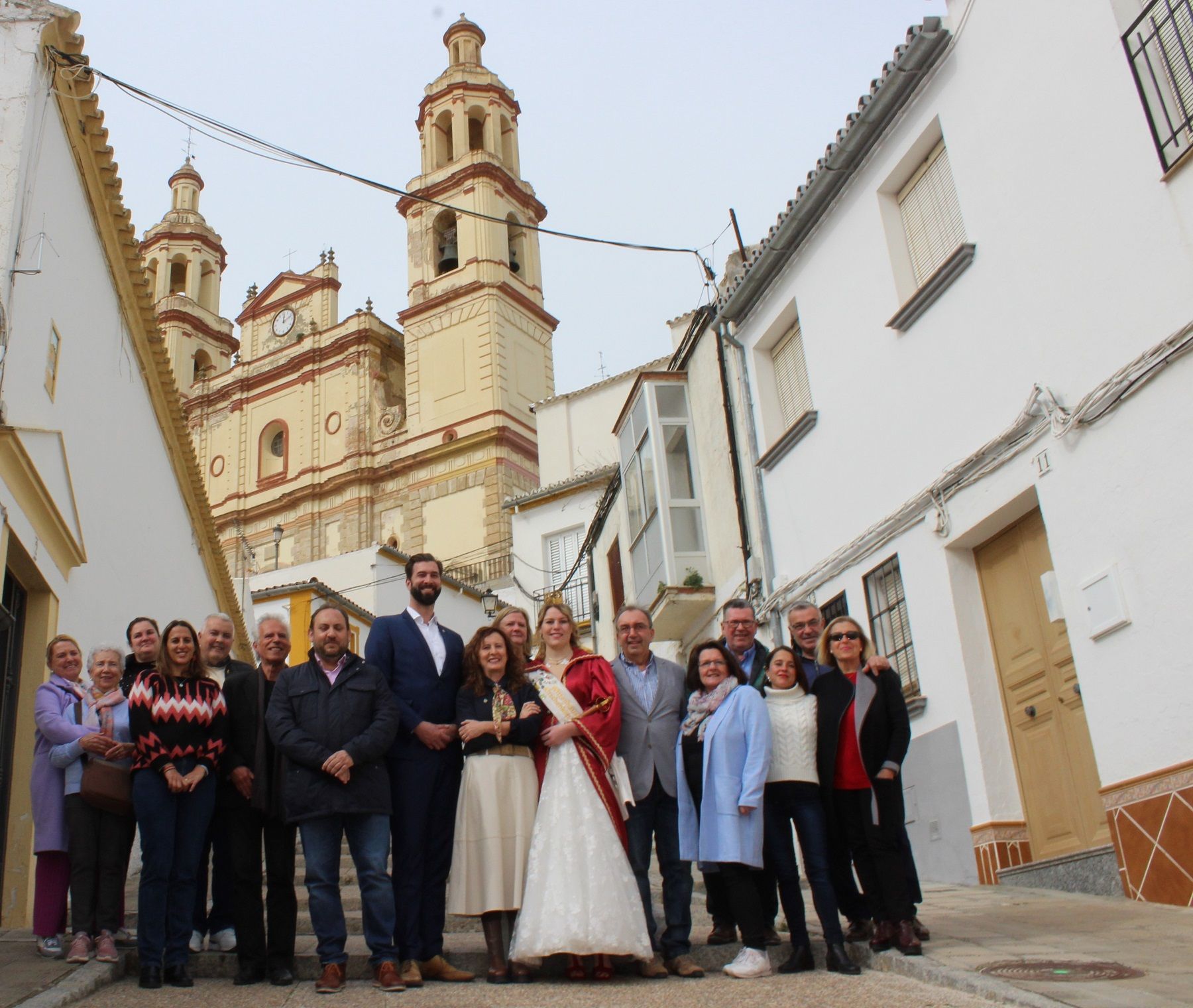 Imagen del acto de hermanamiento entre Olvera y Witzenhausen.