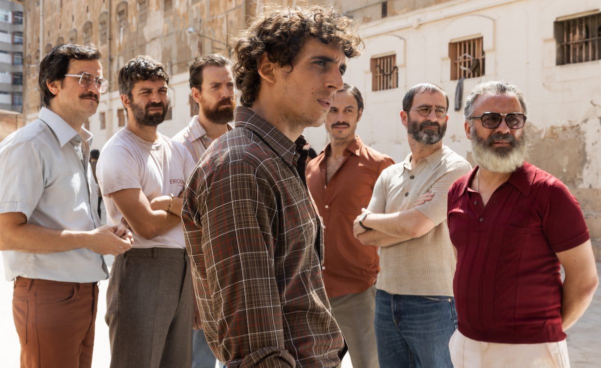 Una escena de la película 'Modelo 77'.