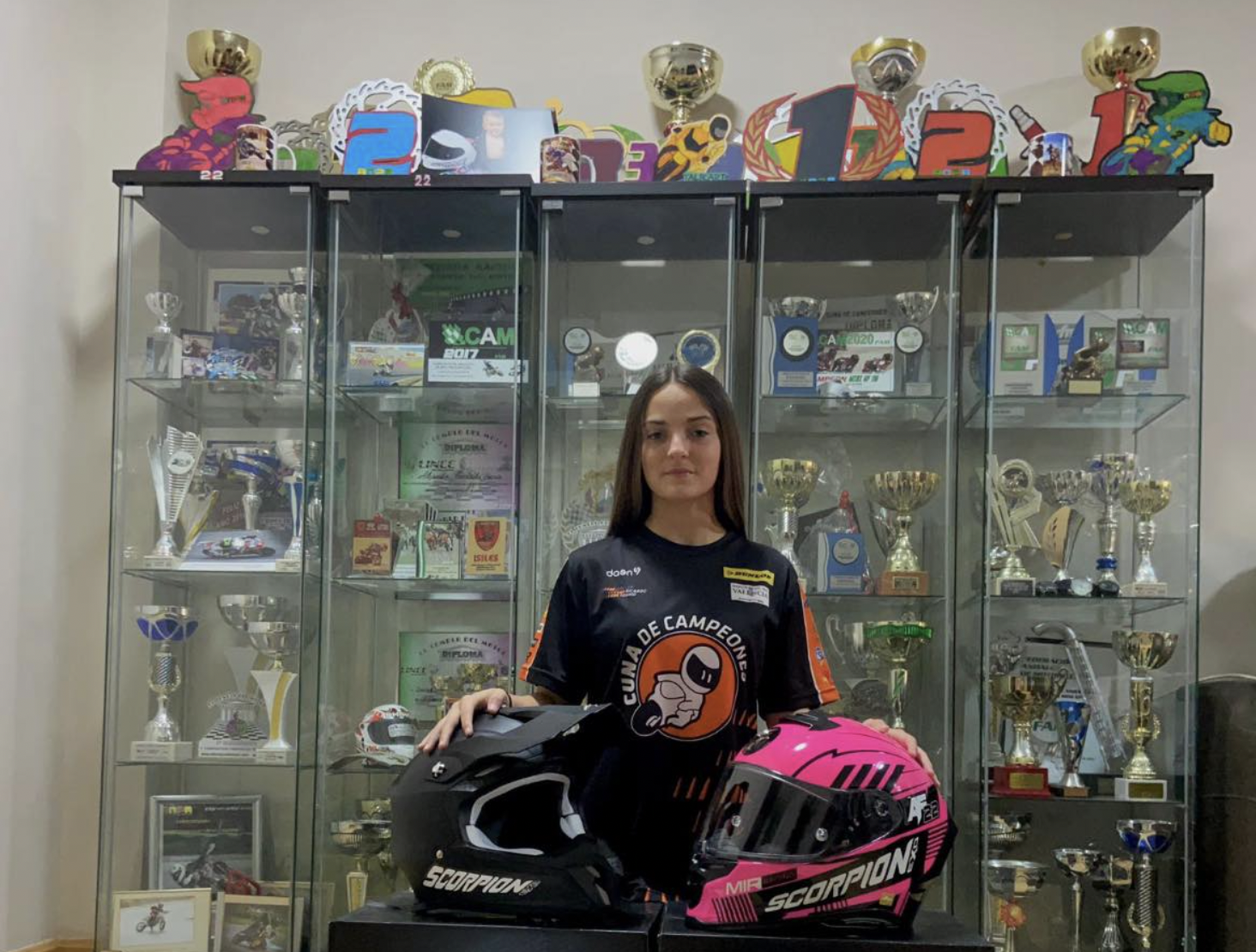 La piloto malagueña Alejandra Fernández.