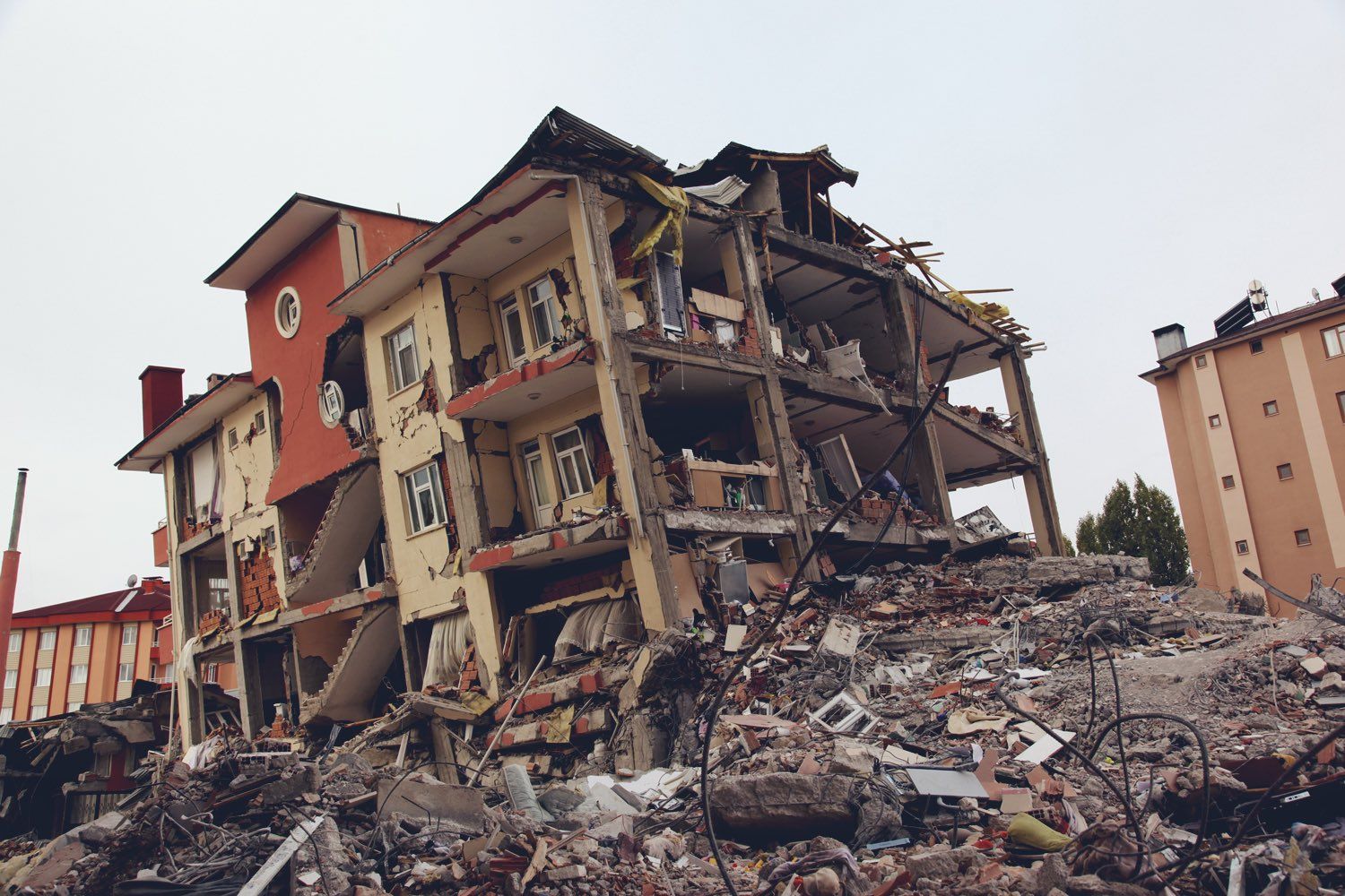 Efectos del terremoto en Turquía. OPEN ARMS