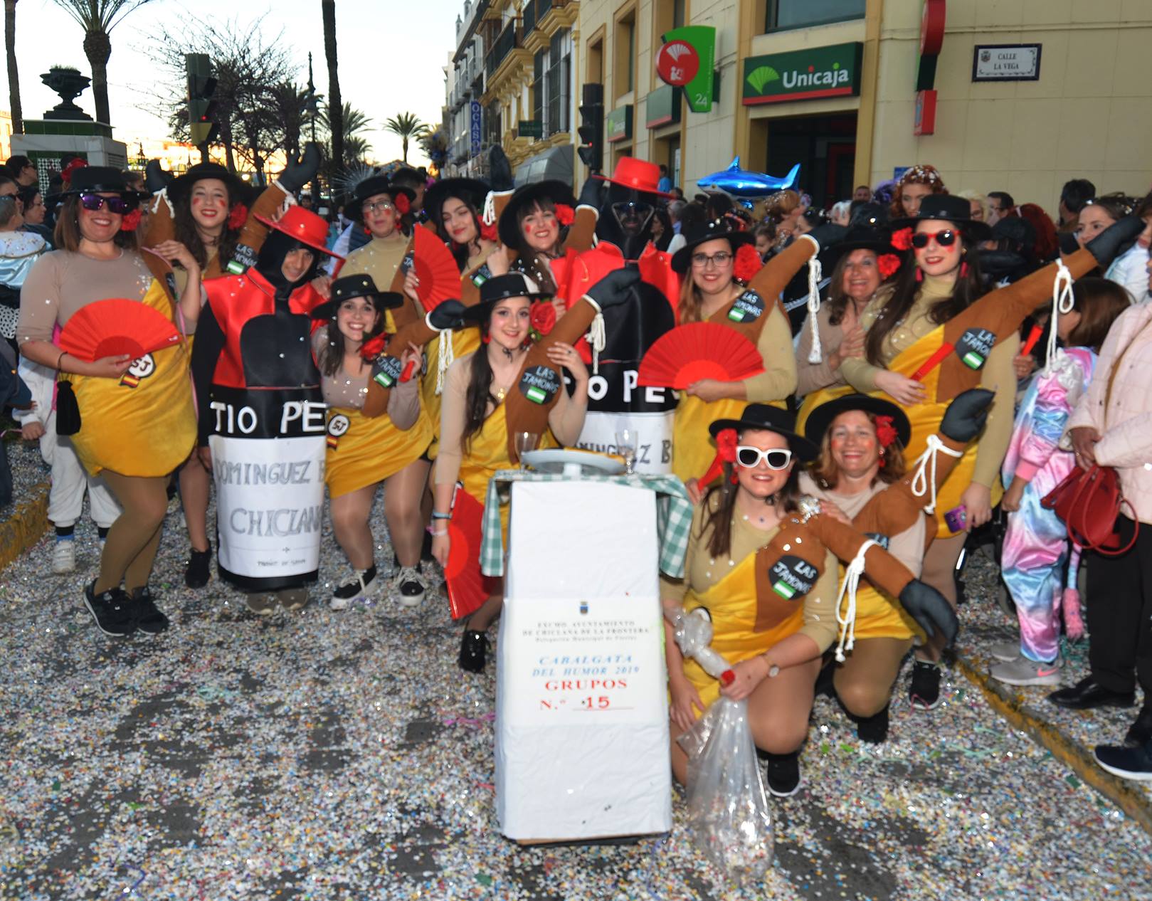 Carnaval de Chiclana en una edición pasada.  FACEBOOK