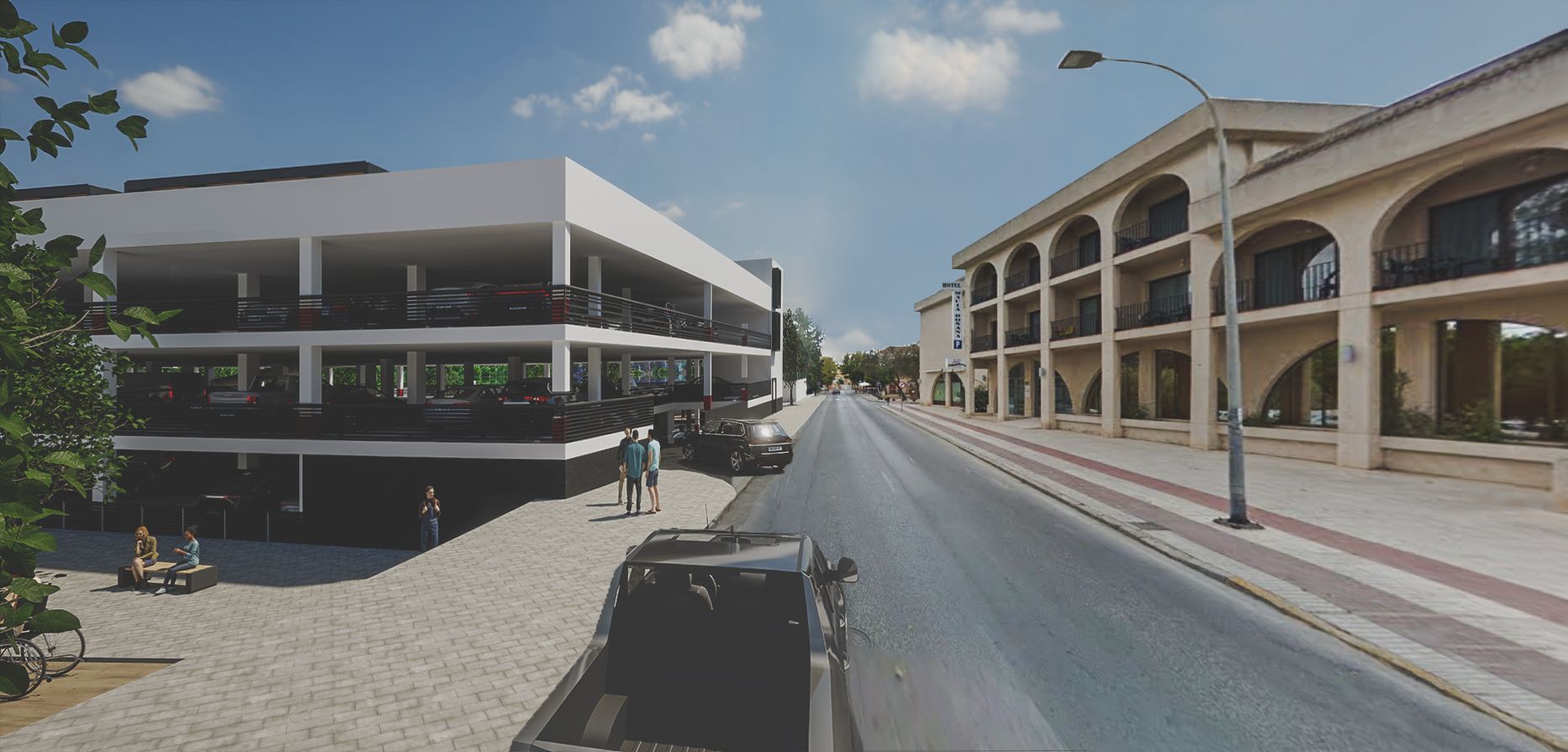 Proyecto de aparcamiento en Bajo de Guía.  AYTO DE SANLÚCAR