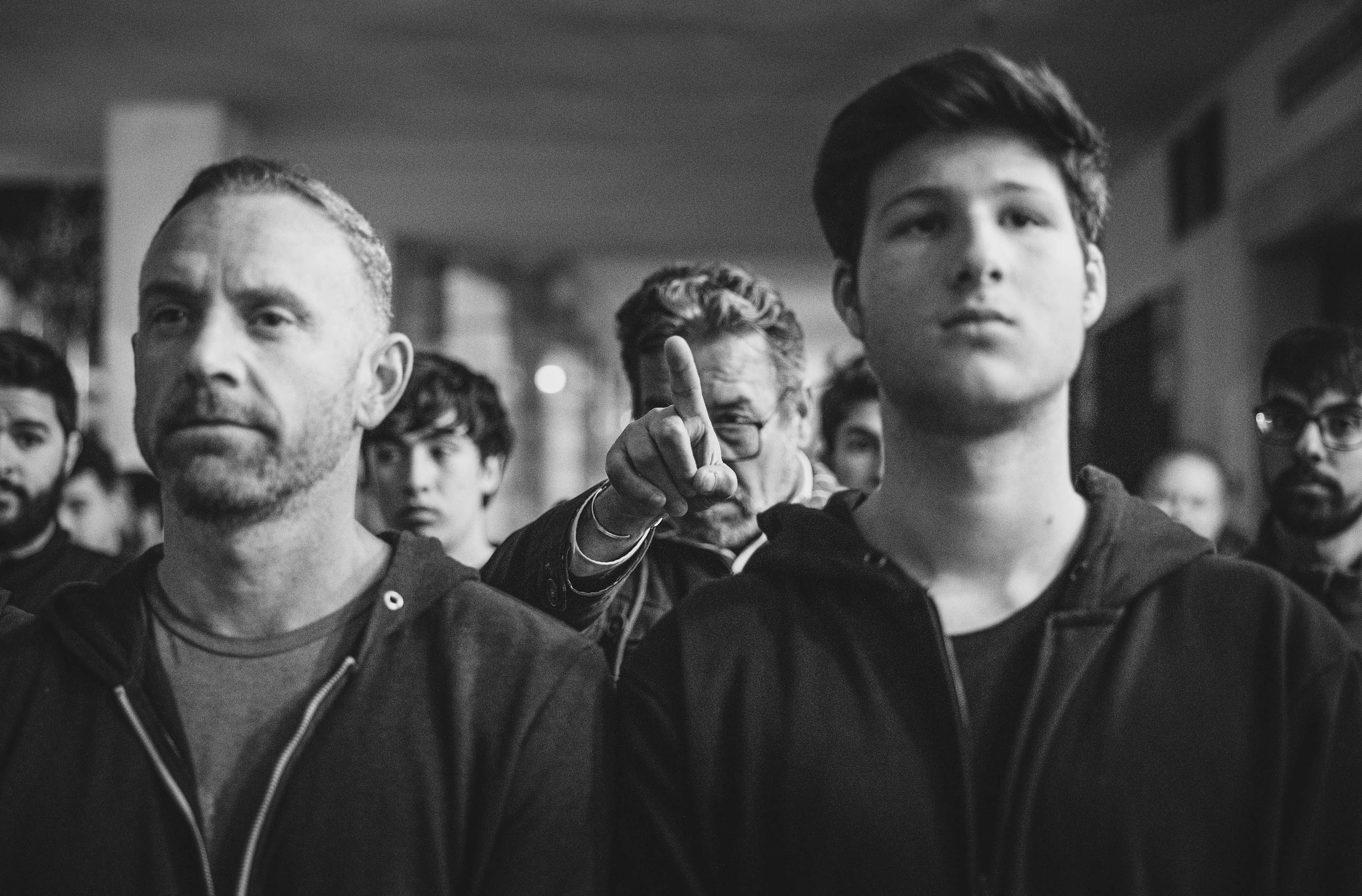 El capataz en plena igualá. ESTEBAN