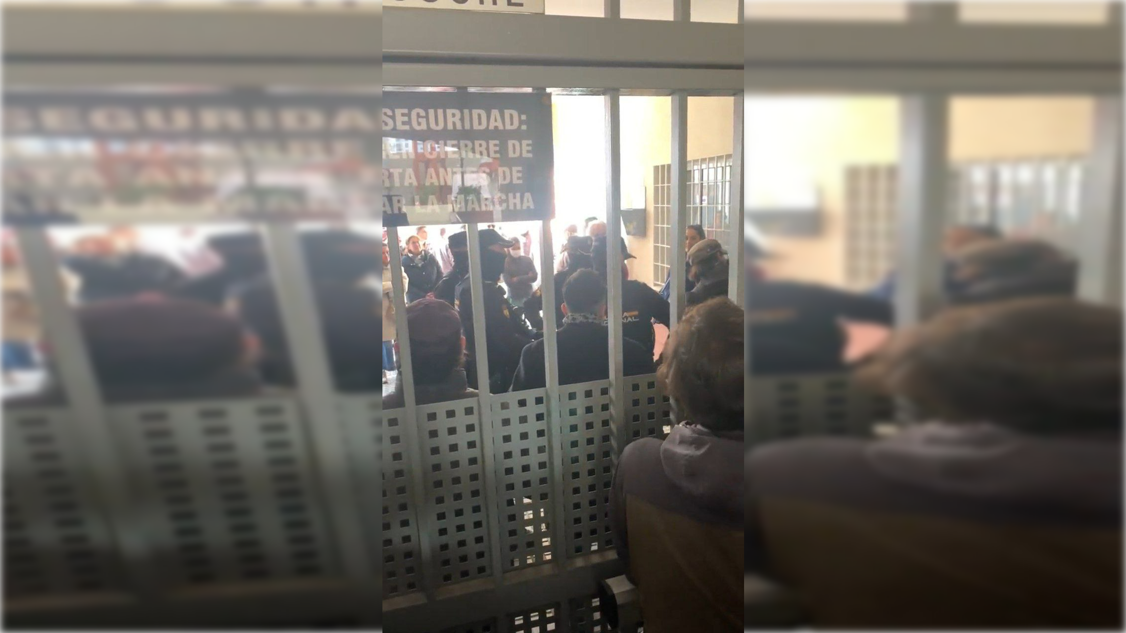 Momento en el que se iba a producir el desahucio.