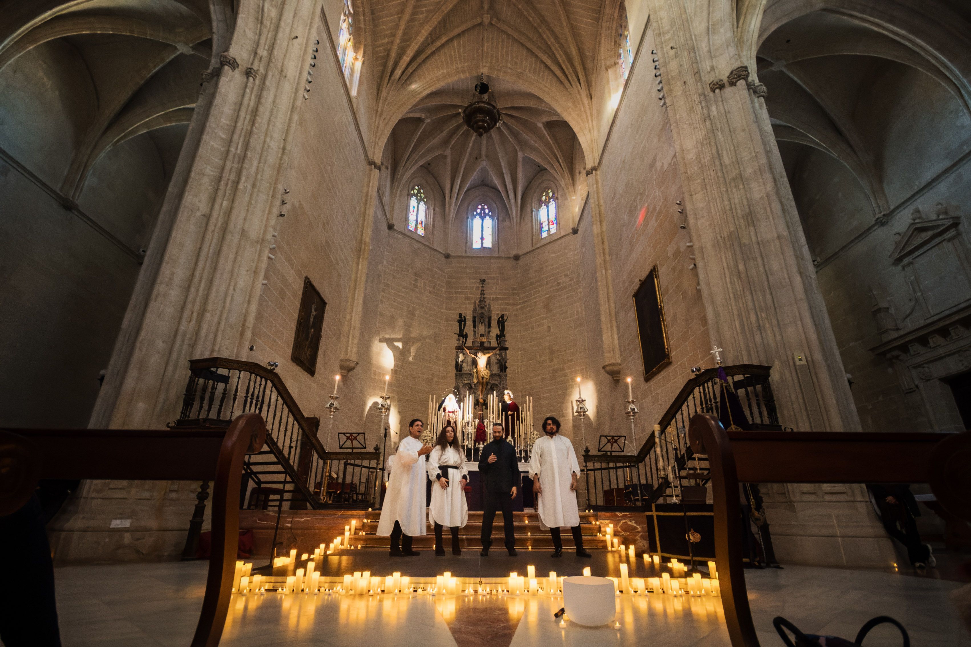 'Liturgia', espectáculo en Santiago que abrió el pasado 27 Festival de Jerez.