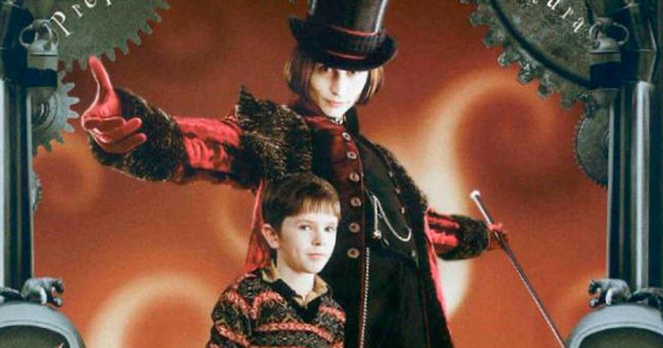 Cartel promocional de la película, Charlie y la fábrica de chocolate Cartel promocional de la película, Charlie y la fábrica de chocolate