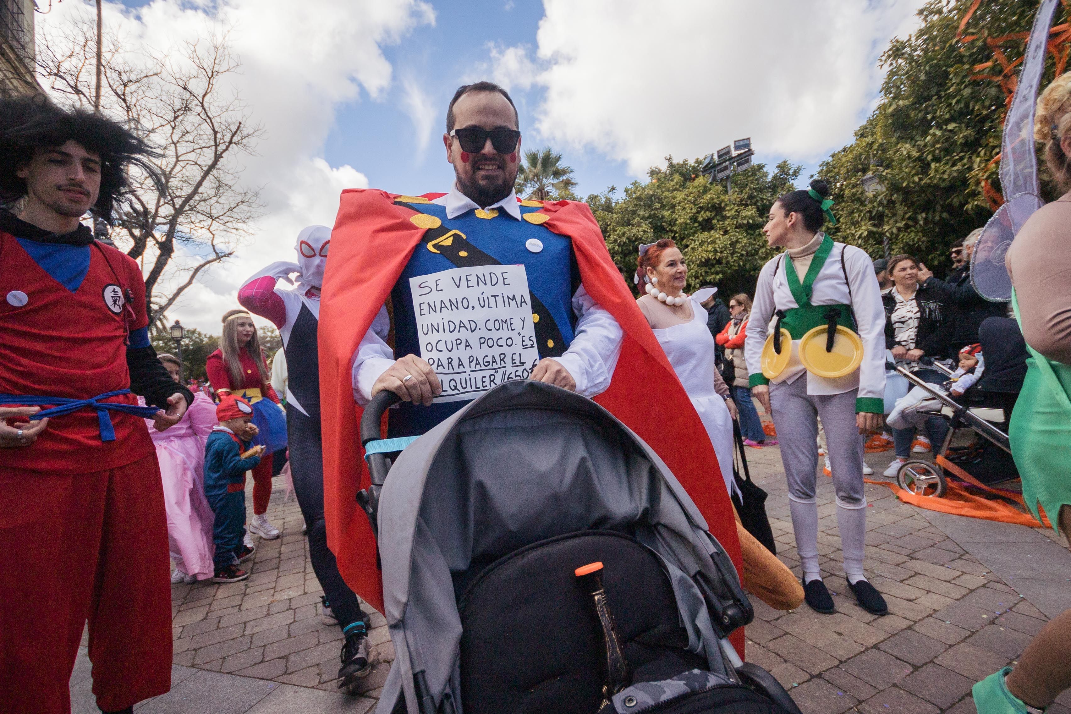 El pasacalles de Carnaval en Jerez El pasacalles de Carnaval en Jerez