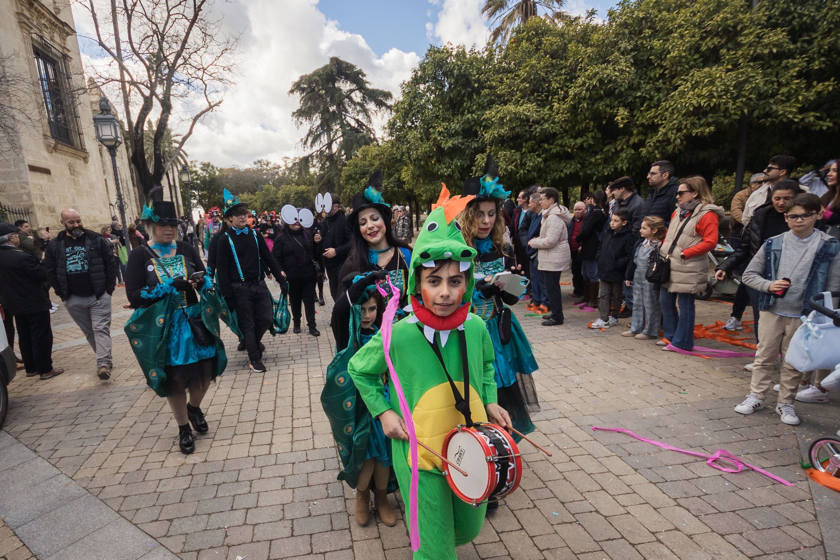 El pasacalles del Carnaval en Jerez El pasacalles del Carnaval en Jerez