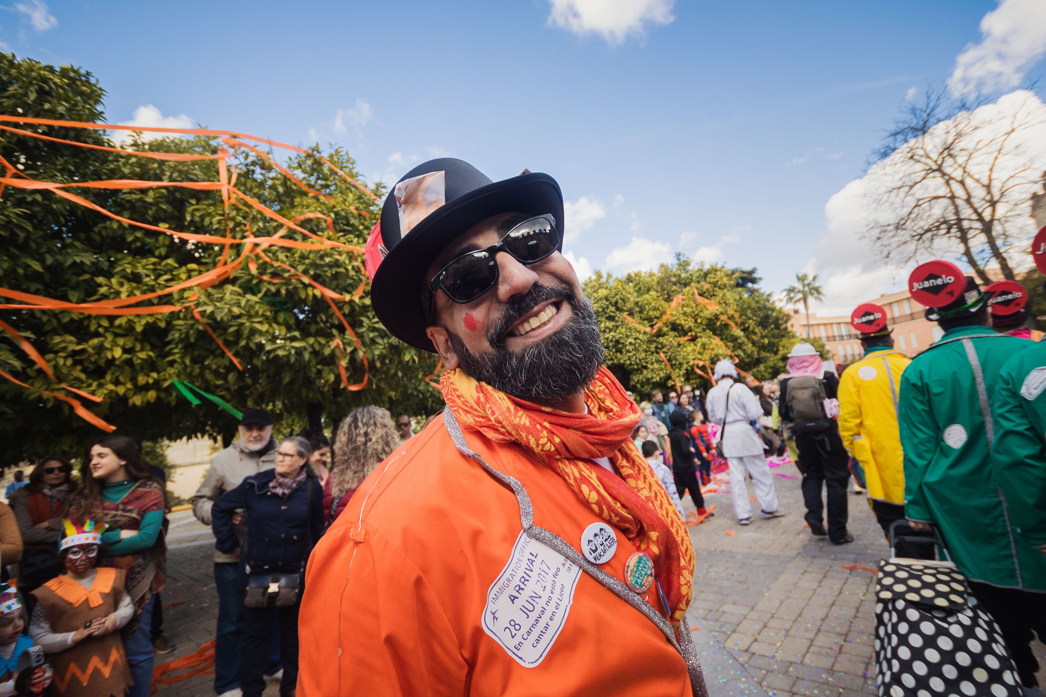 El pasacalles de Carnaval en Jerez El pasacalles de Carnaval en Jerez