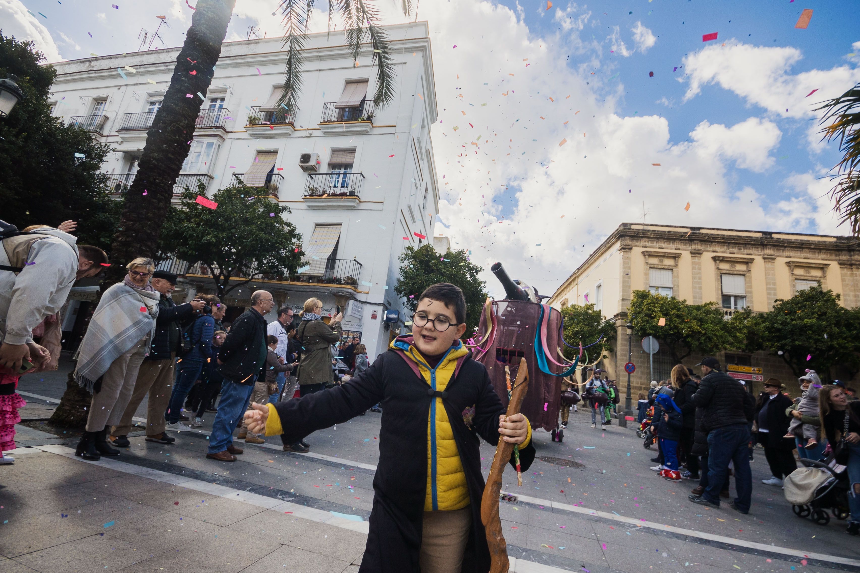 El pasacalles de Carnaval en Jerez El pasacalles de Carnaval en Jerez