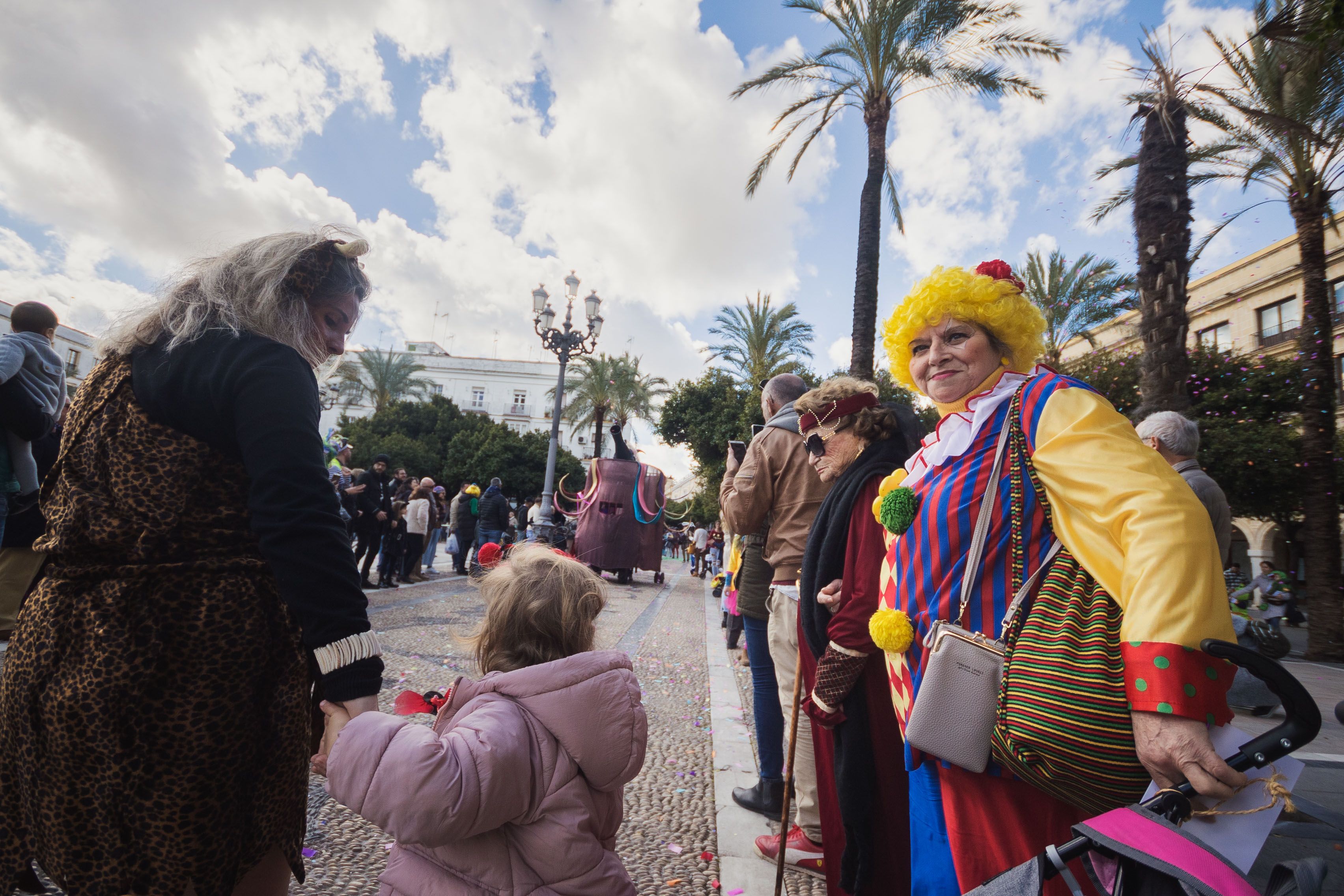 El pasacalles de Carnaval en Jerez El pasacalles de Carnaval en Jerez
