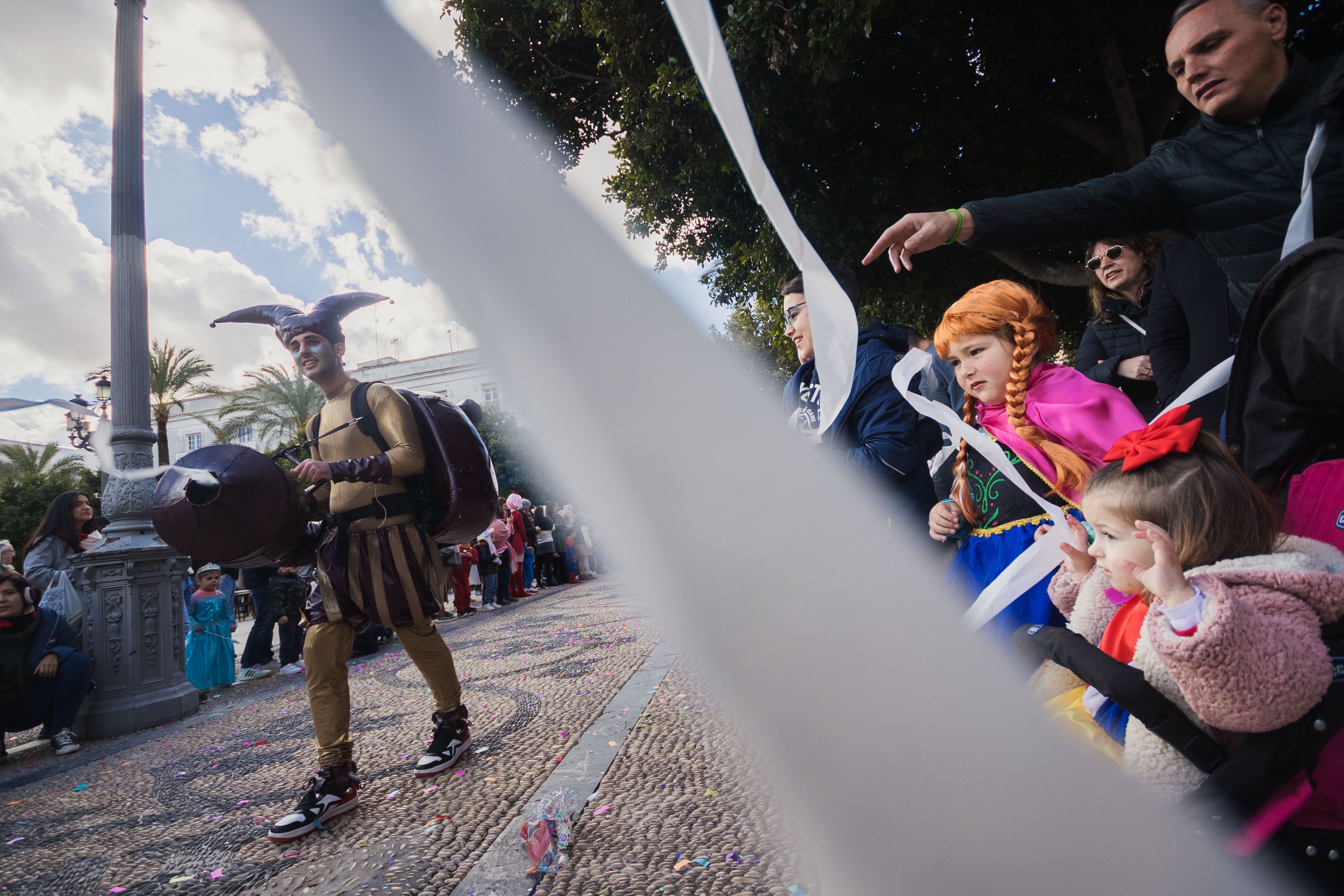 El pasacalles de Carnaval en Jerez El pasacalles de Carnaval en Jerez