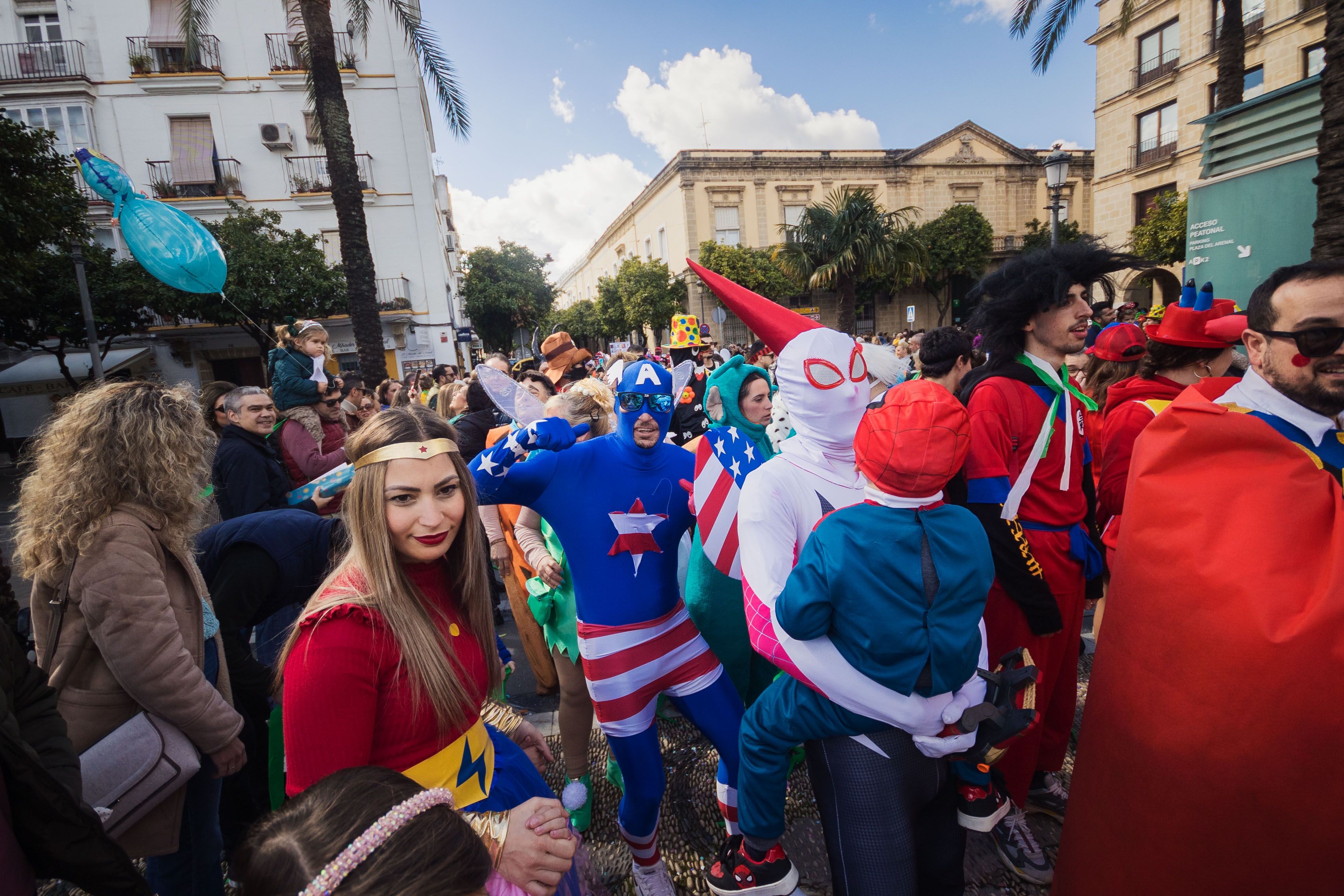 El pasacalles de Carnaval en Jerez El pasacalles de Carnaval en Jerez