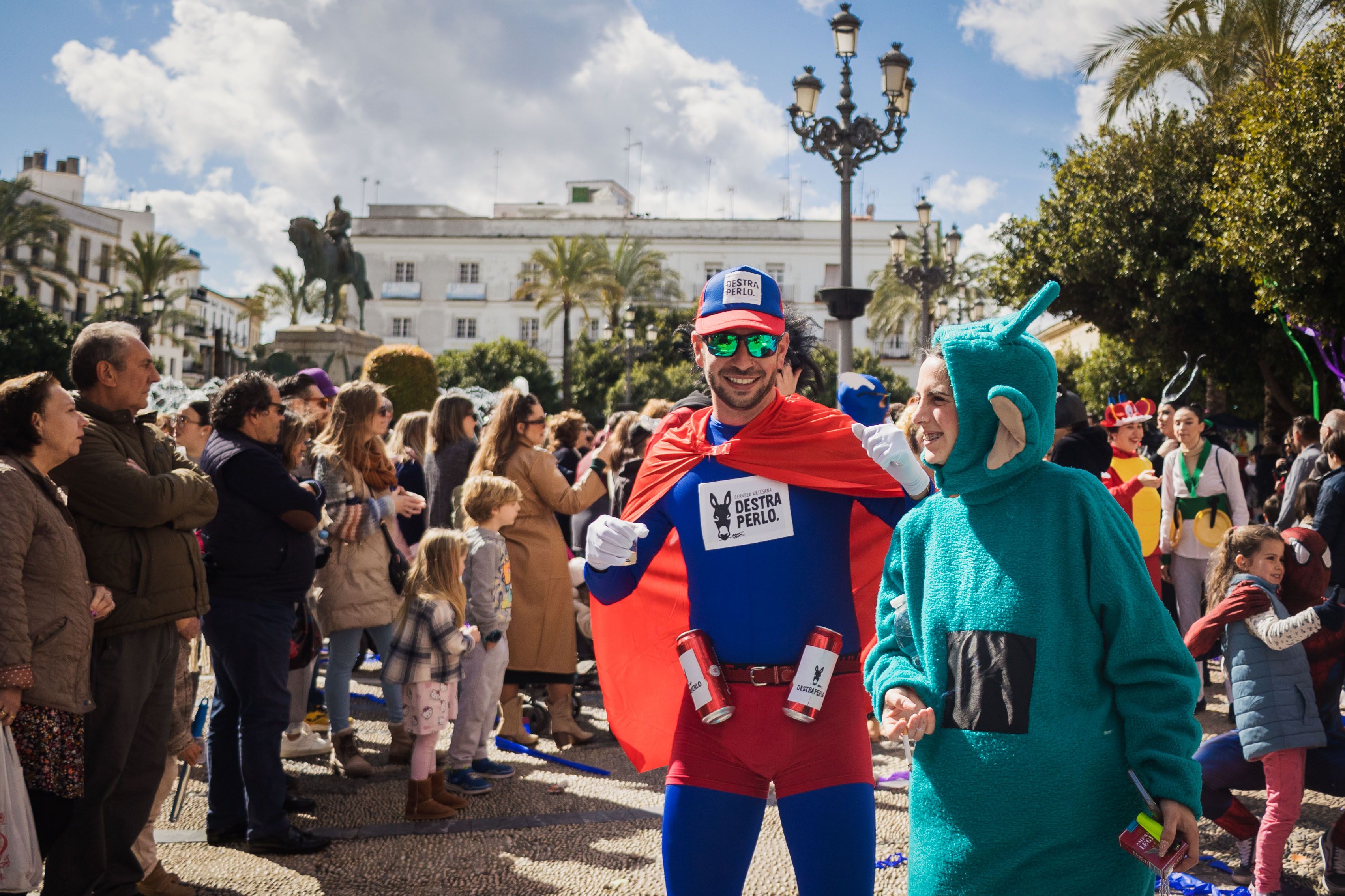 El pasacalles de Carnaval en Jerez El pasacalles de Carnaval en Jerez