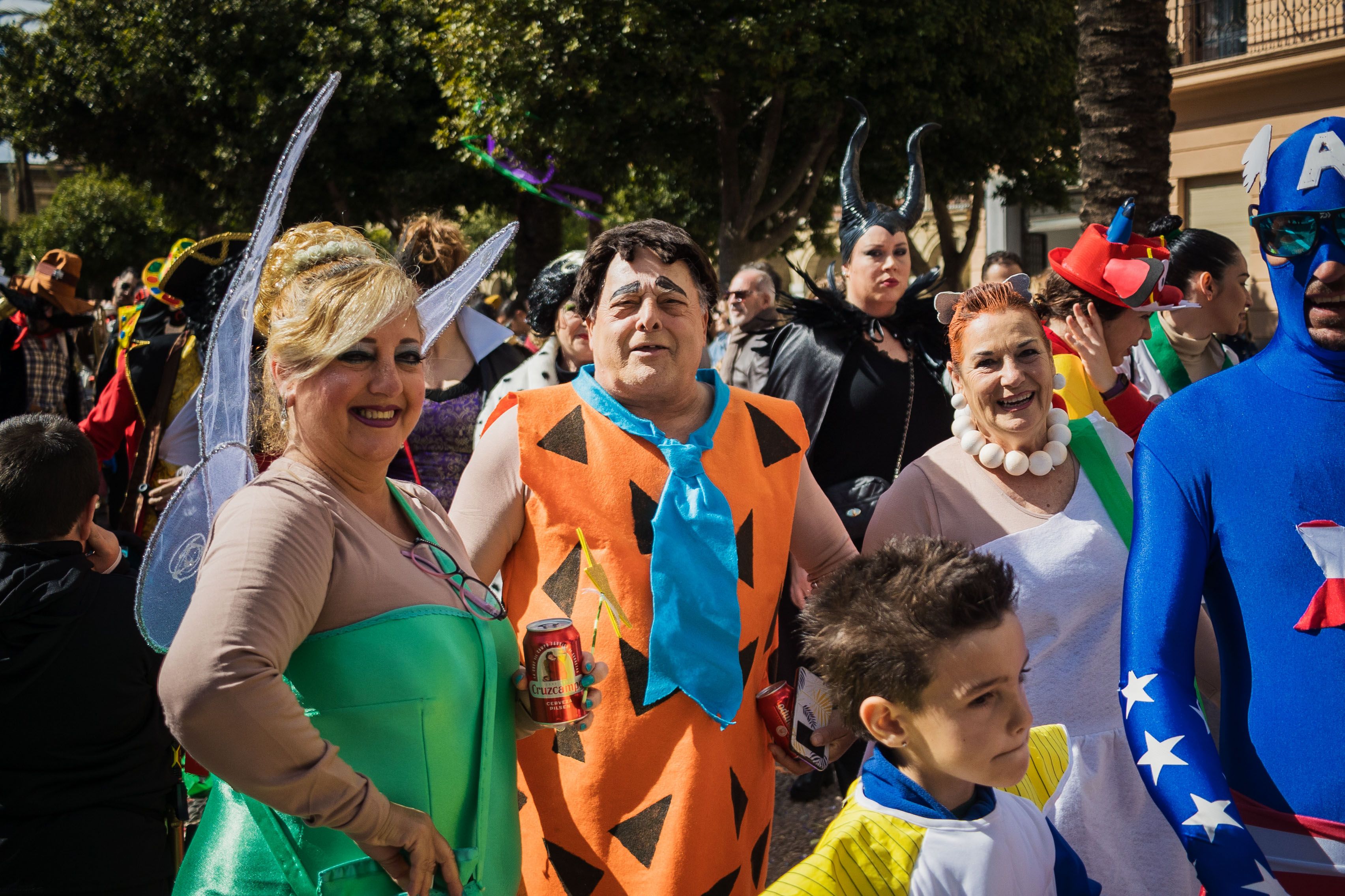 El pasacalles de Carnaval en Jerez El pasacalles de Carnaval en Jerez