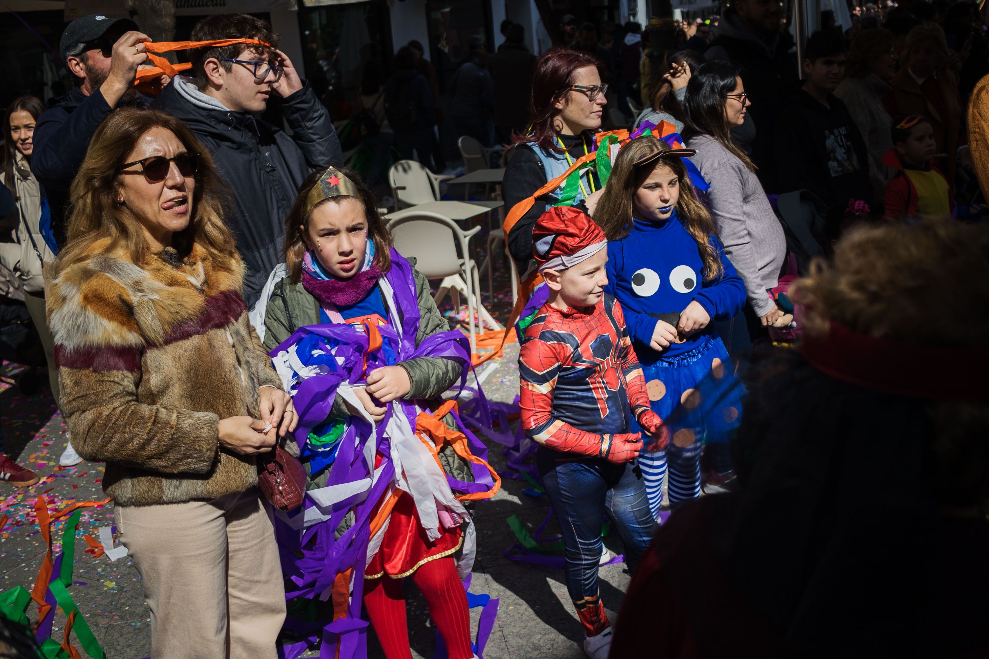 El pasacalles de Carnaval en Jerez El pasacalles de Carnaval en Jerez