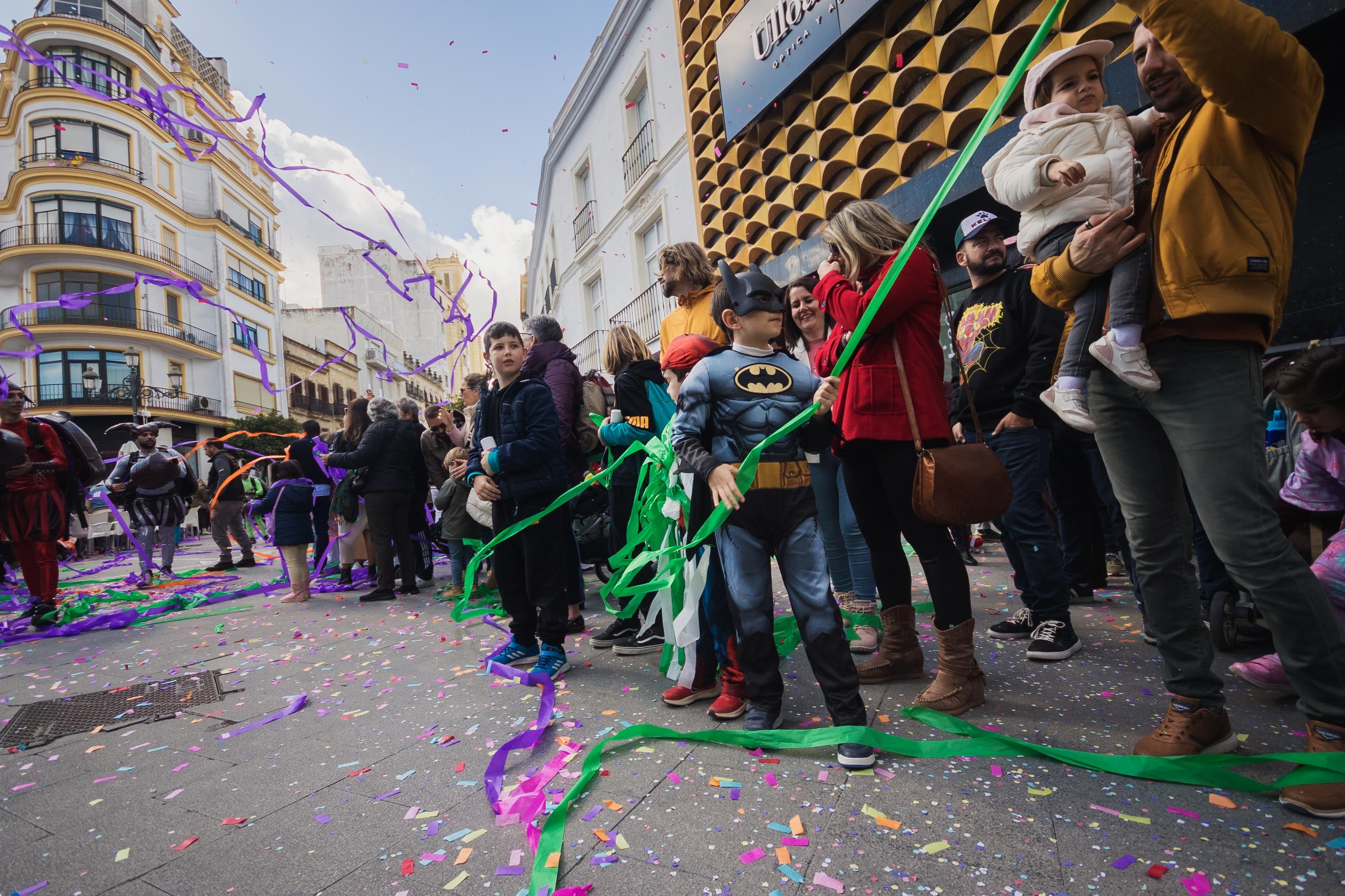 El pasacalles de Carnaval en Jerez El pasacalles de Carnaval en Jerez