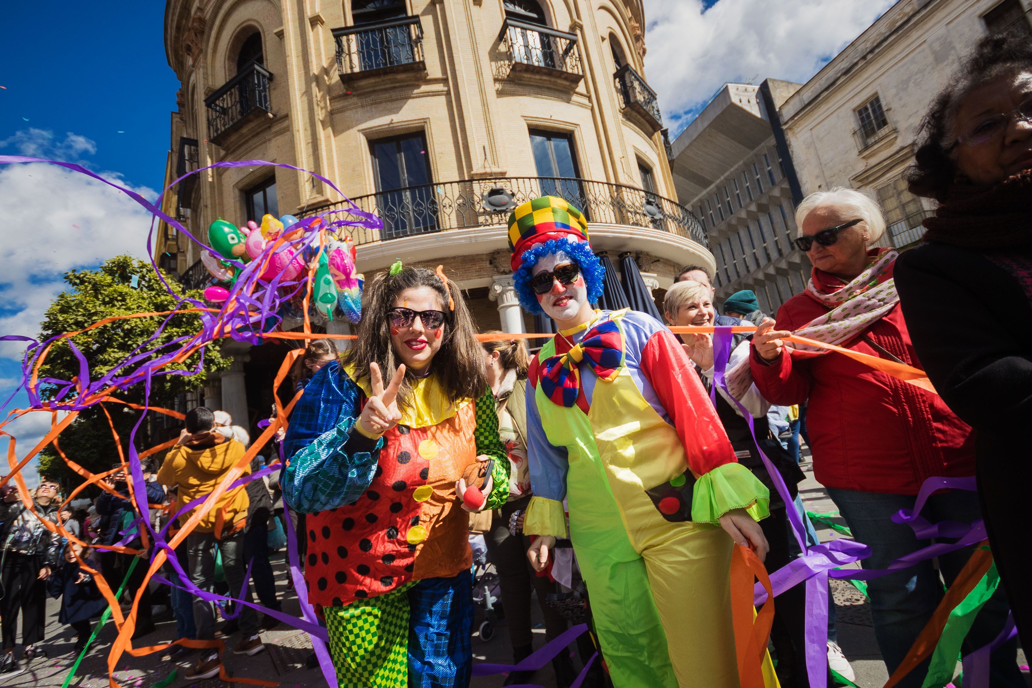 El pasacalles del Carnaval en Jerez. El pasacalles del Carnaval en Jerez.