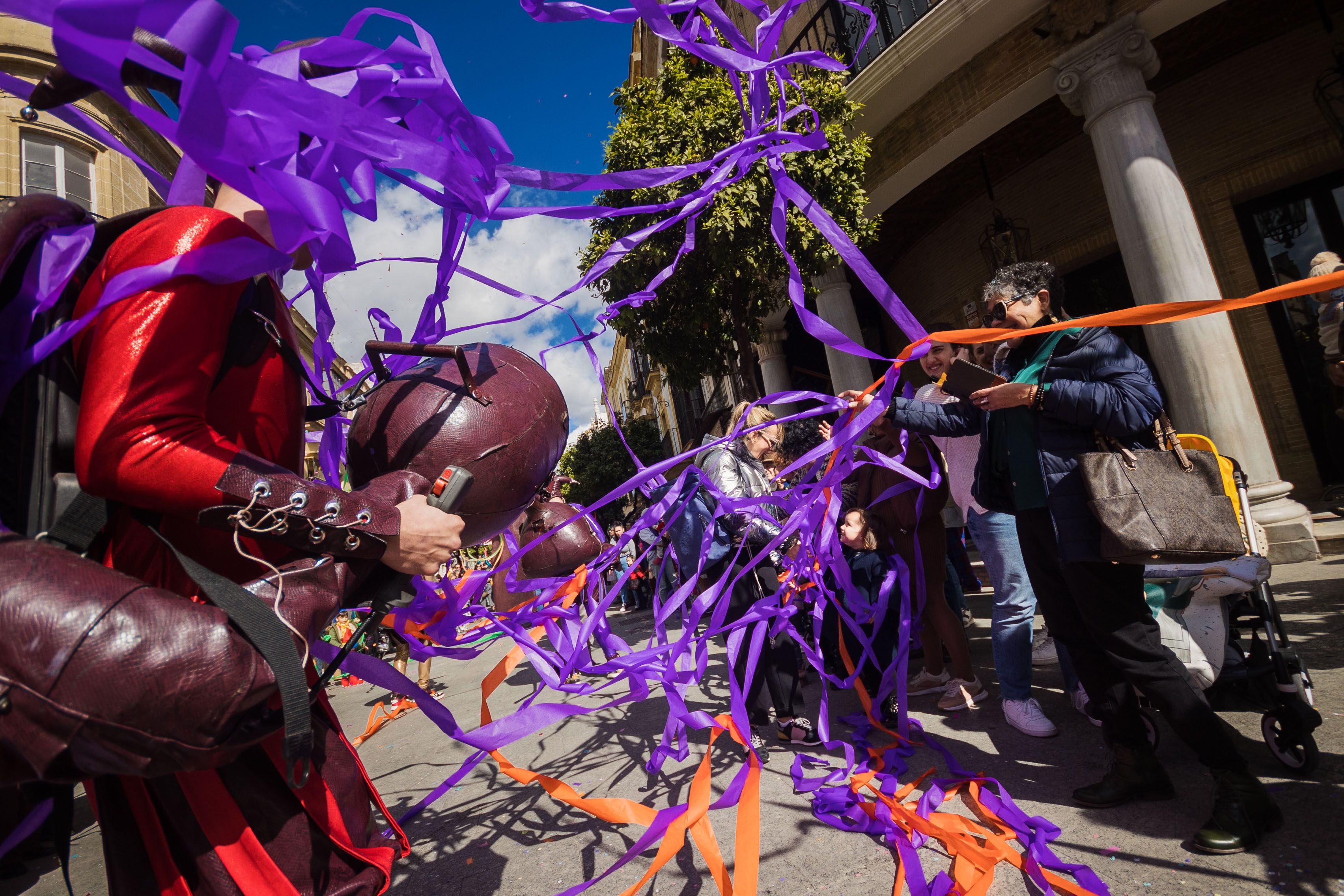 El pasacalles de Carnaval en Jerez El pasacalles de Carnaval en Jerez