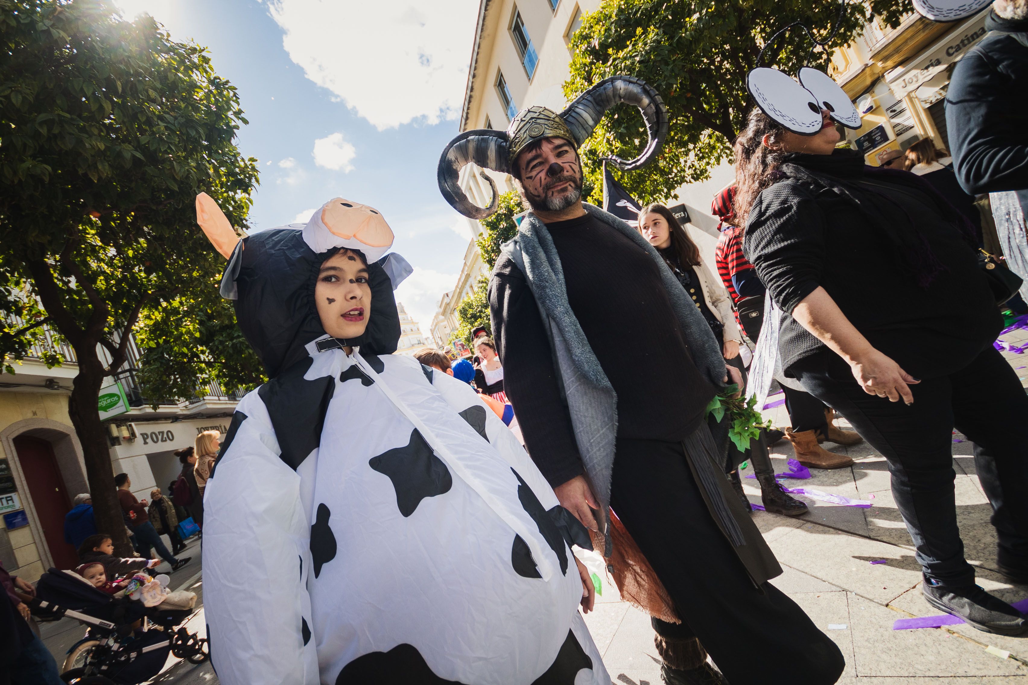 El pasacalles de Carnaval en Jerez El pasacalles de Carnaval en Jerez