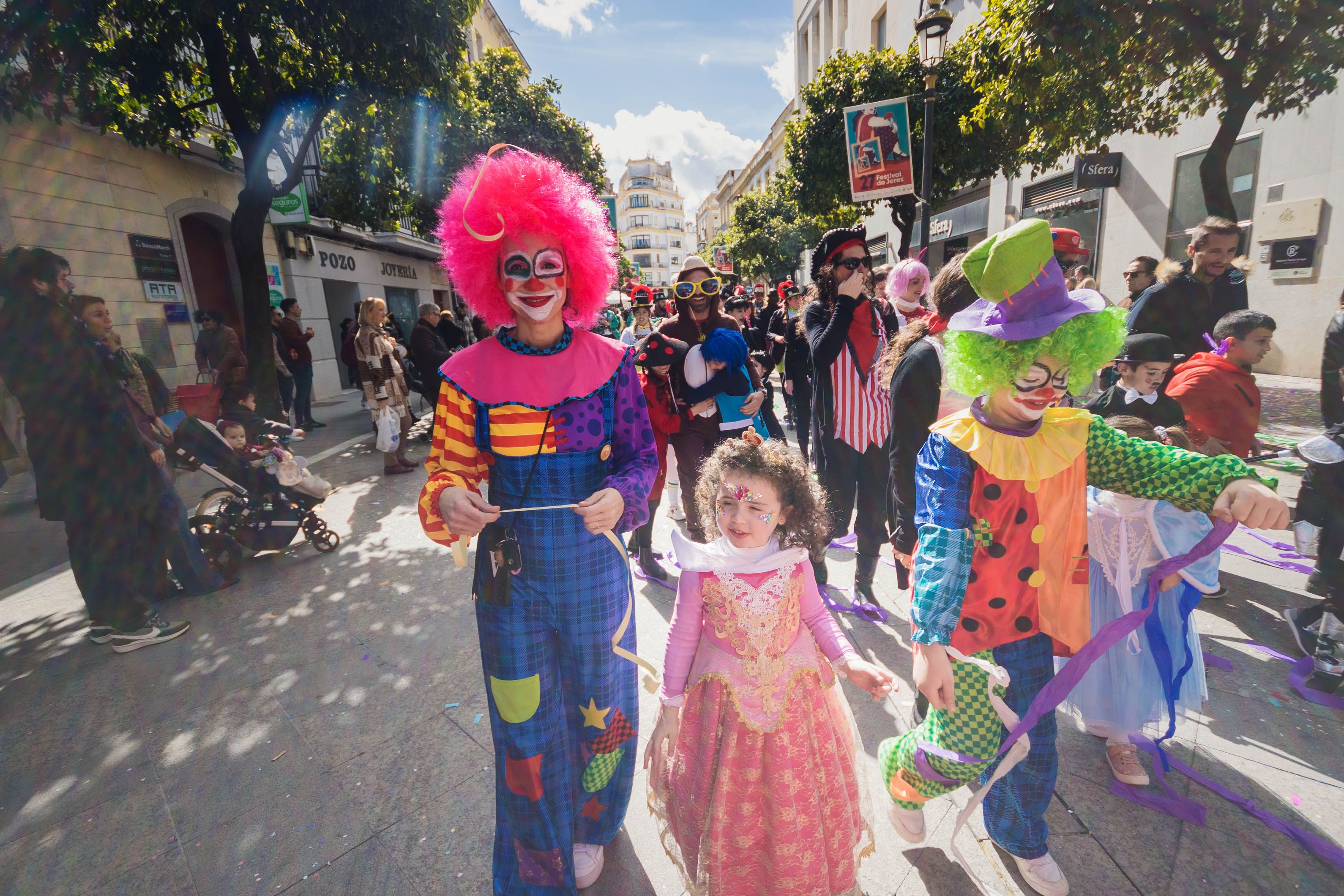 El pasacalles de Carnaval en Jerez El pasacalles de Carnaval en Jerez